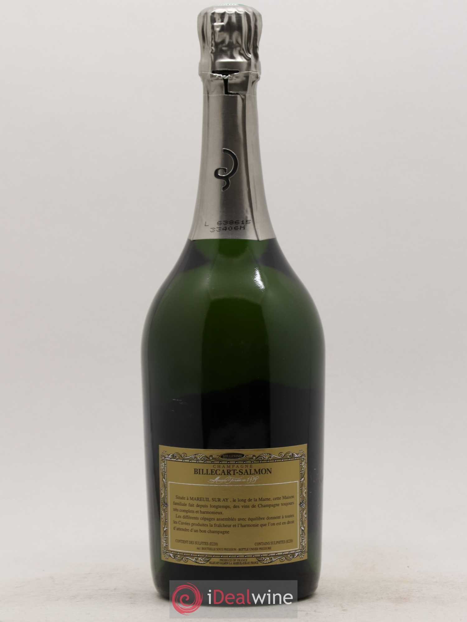 Grande Cuvée Billecart-Salmon 1996 - Lot de 1 bouteille - 1
