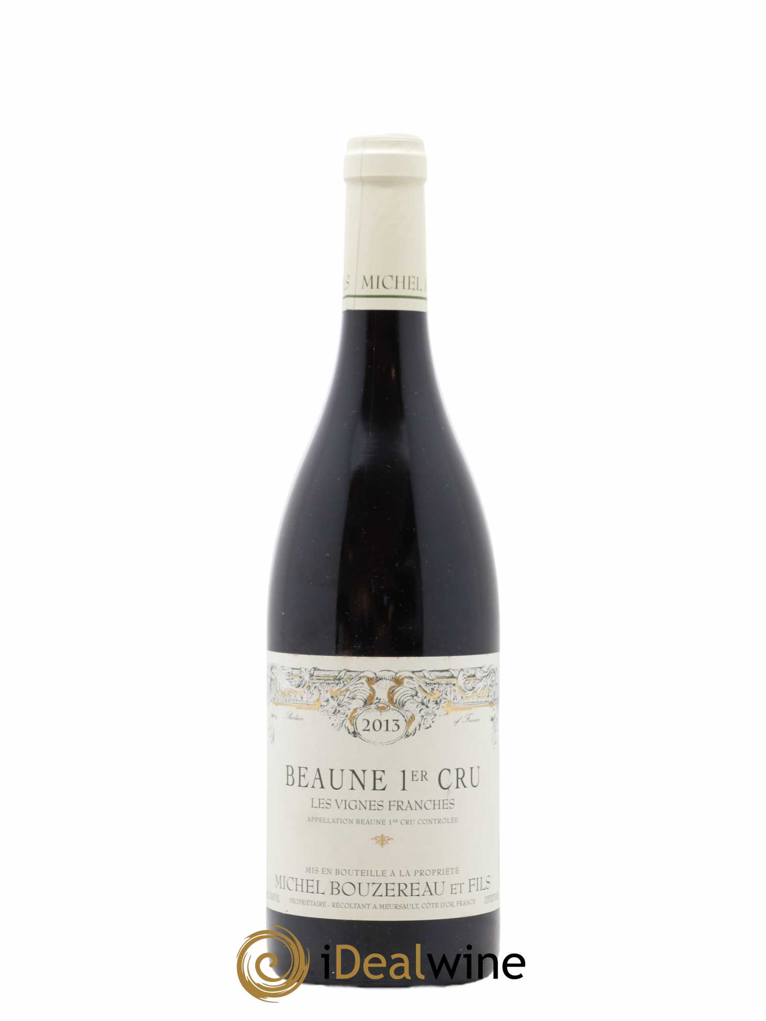 Beaune 1er Cru Les Vignes Franches Michel Bouzereau et Fils (Domaine) 2013 - Lot de 1 bouteille - 0