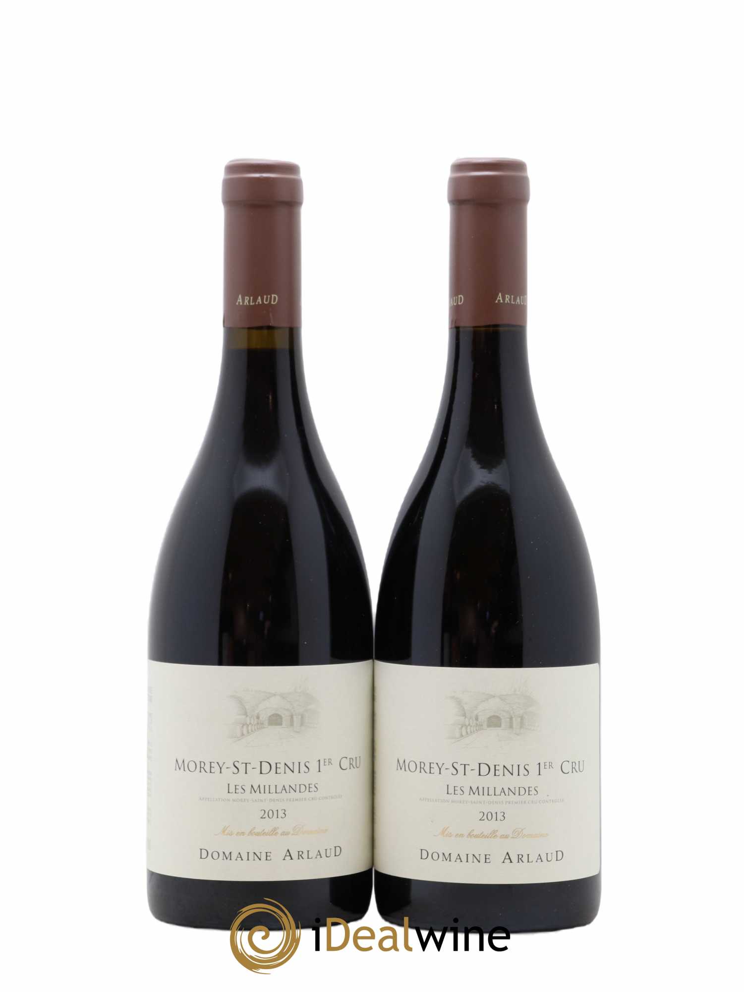 Morey-Saint-Denis 1er Cru Les Millandes Arlaud 2013 - Lot de 2 bouteilles - 0