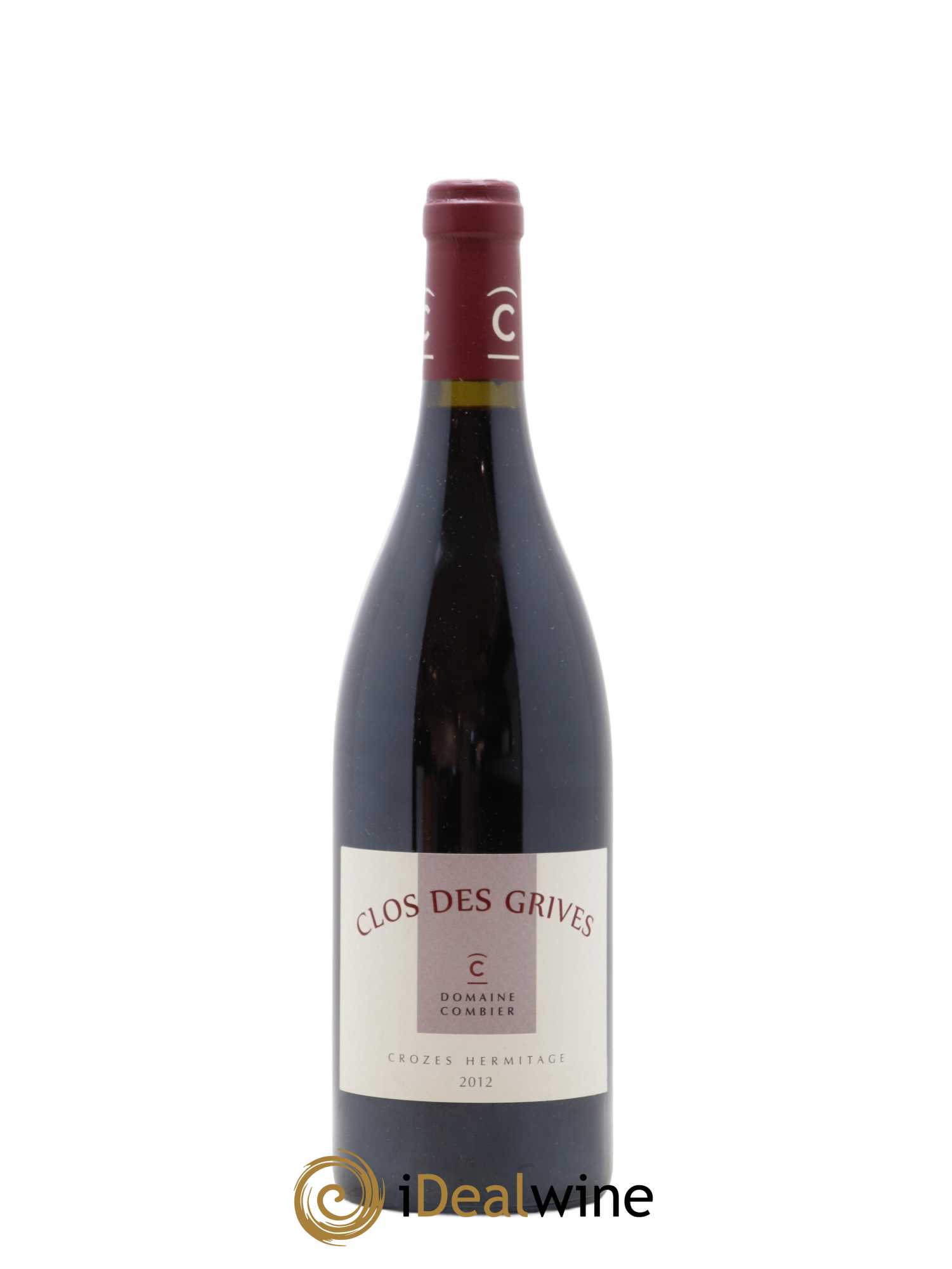 Crozes-Hermitage Clos des Grives Combier 2012 - Lot de 1 bouteille - 0