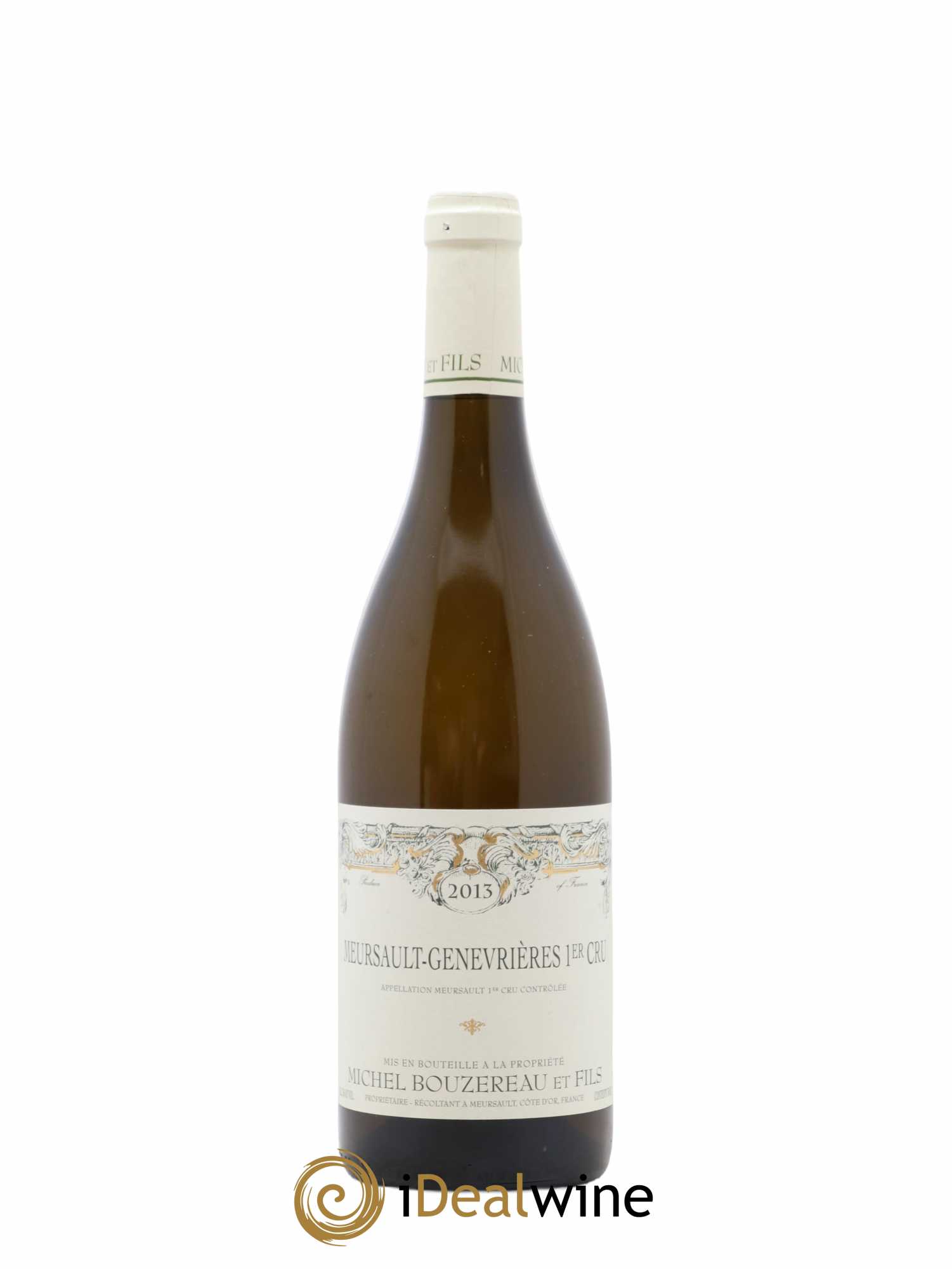 Meursault 1er Cru Les Genevrières Michel Bouzereau et Fils (Domaine) 2013 - Lot de 1 bouteille - 0