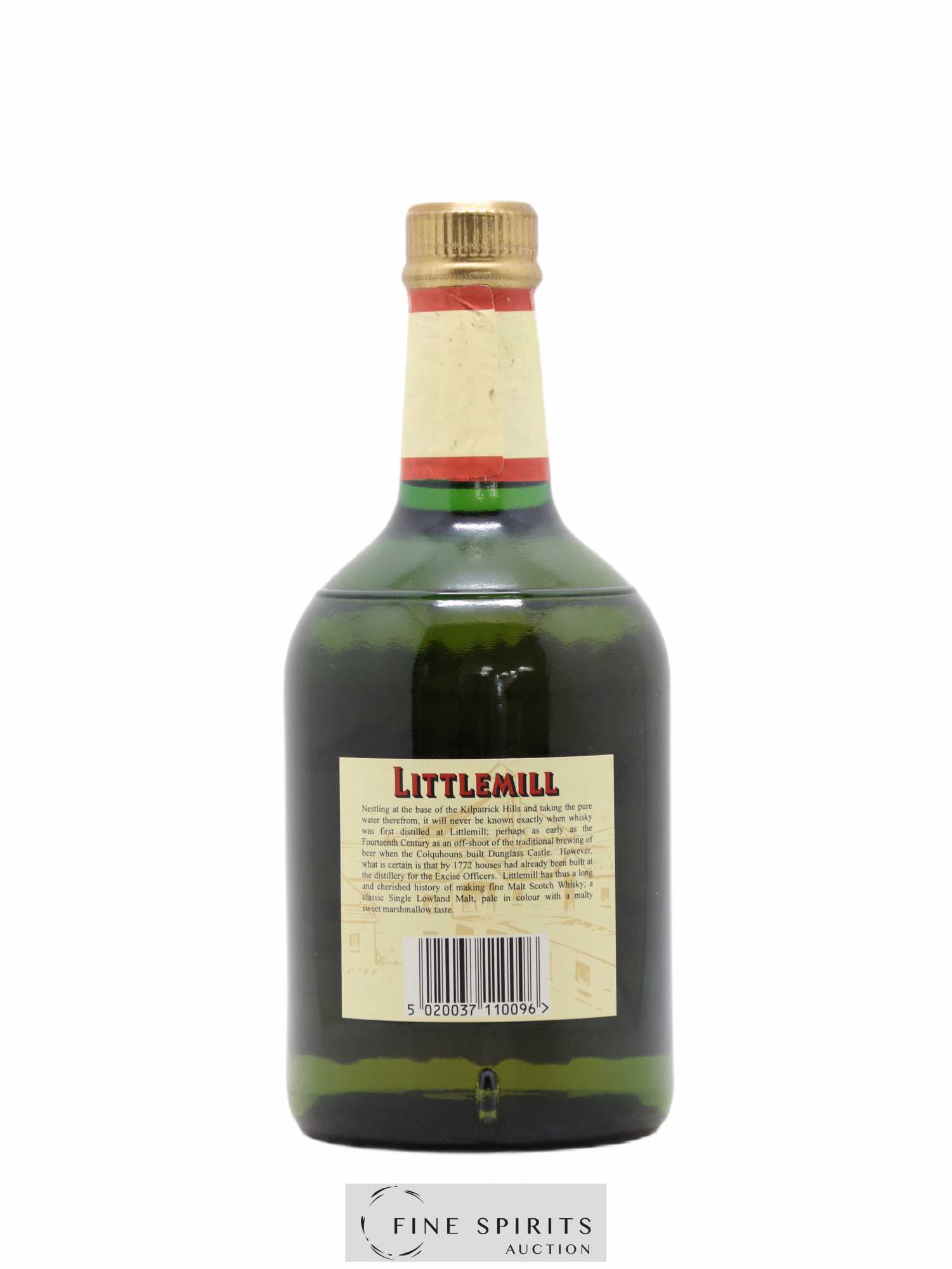 Littlemill 8 years Of. Dumpy Bottle - Posten von 1 Flasche - 2