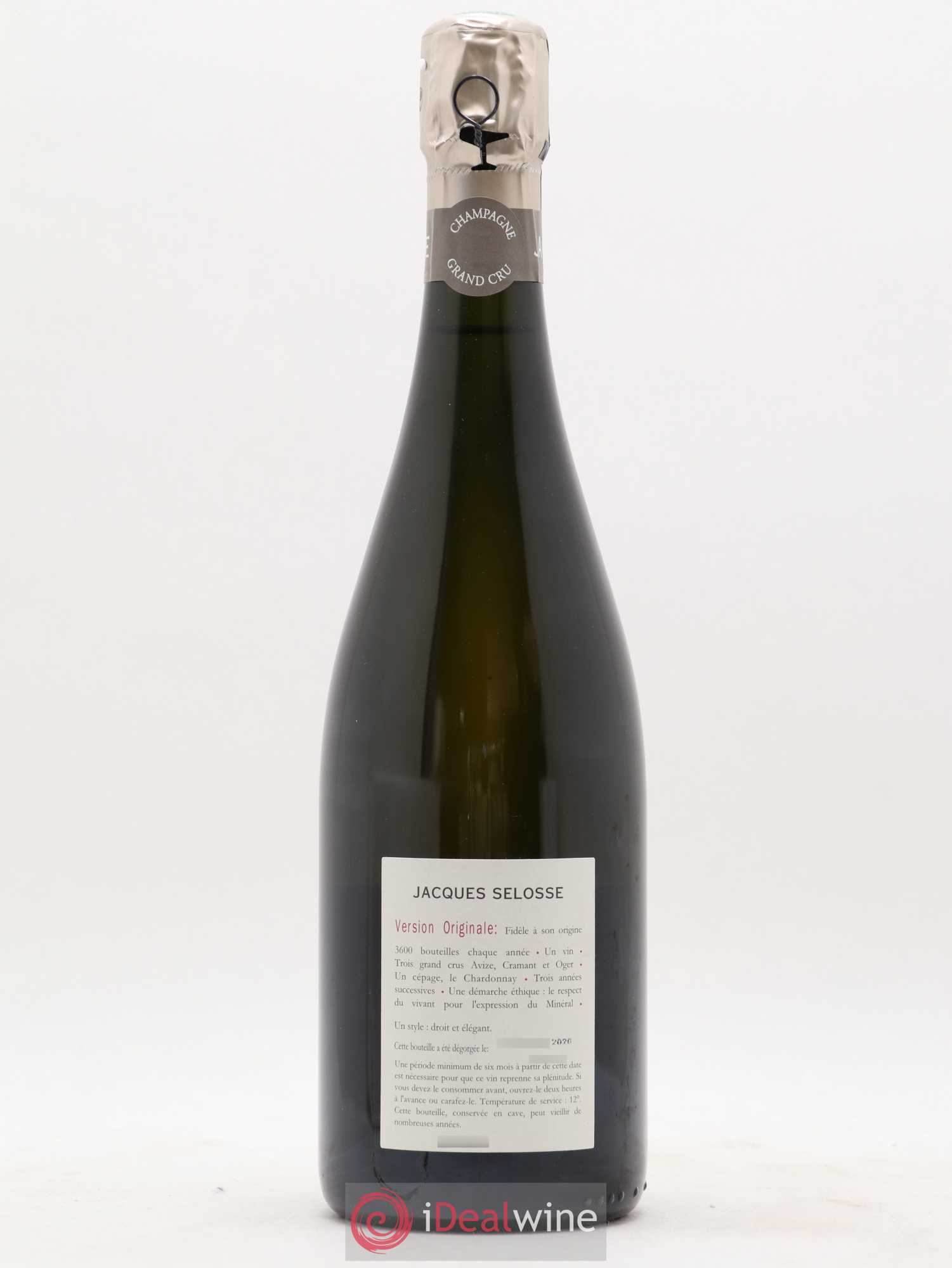 Version Originale Jacques Selosse - Lot de 1 bouteille - 1