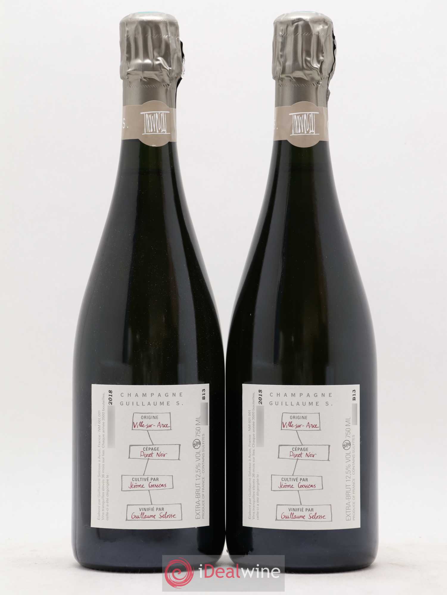 Largillier Extra-Brut Guillaume Selosse - Lot de 2 bouteilles - 1