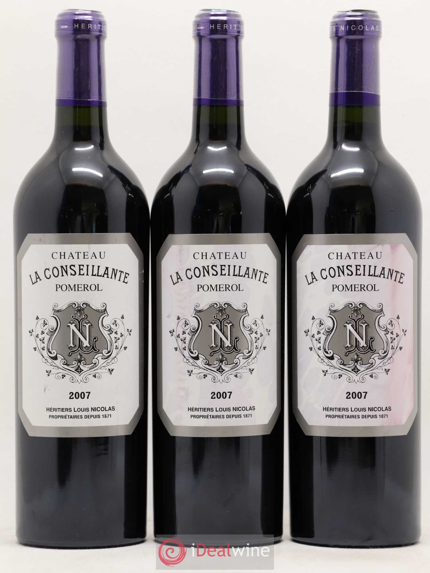 Château la Conseillante 2007 - Lot de 6 bouteilles - 1
