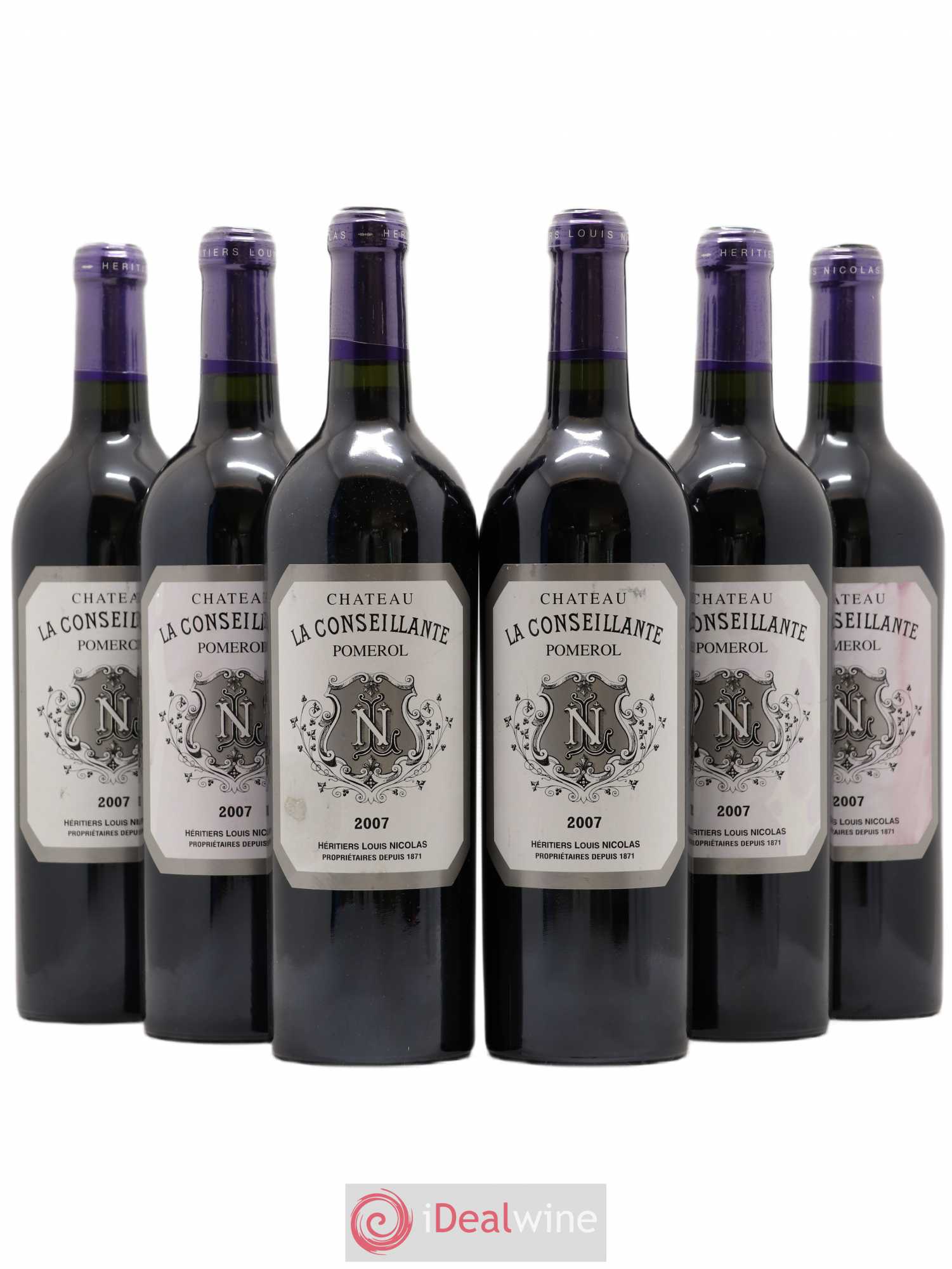Château la Conseillante 2007 - Lot de 6 bouteilles - 0