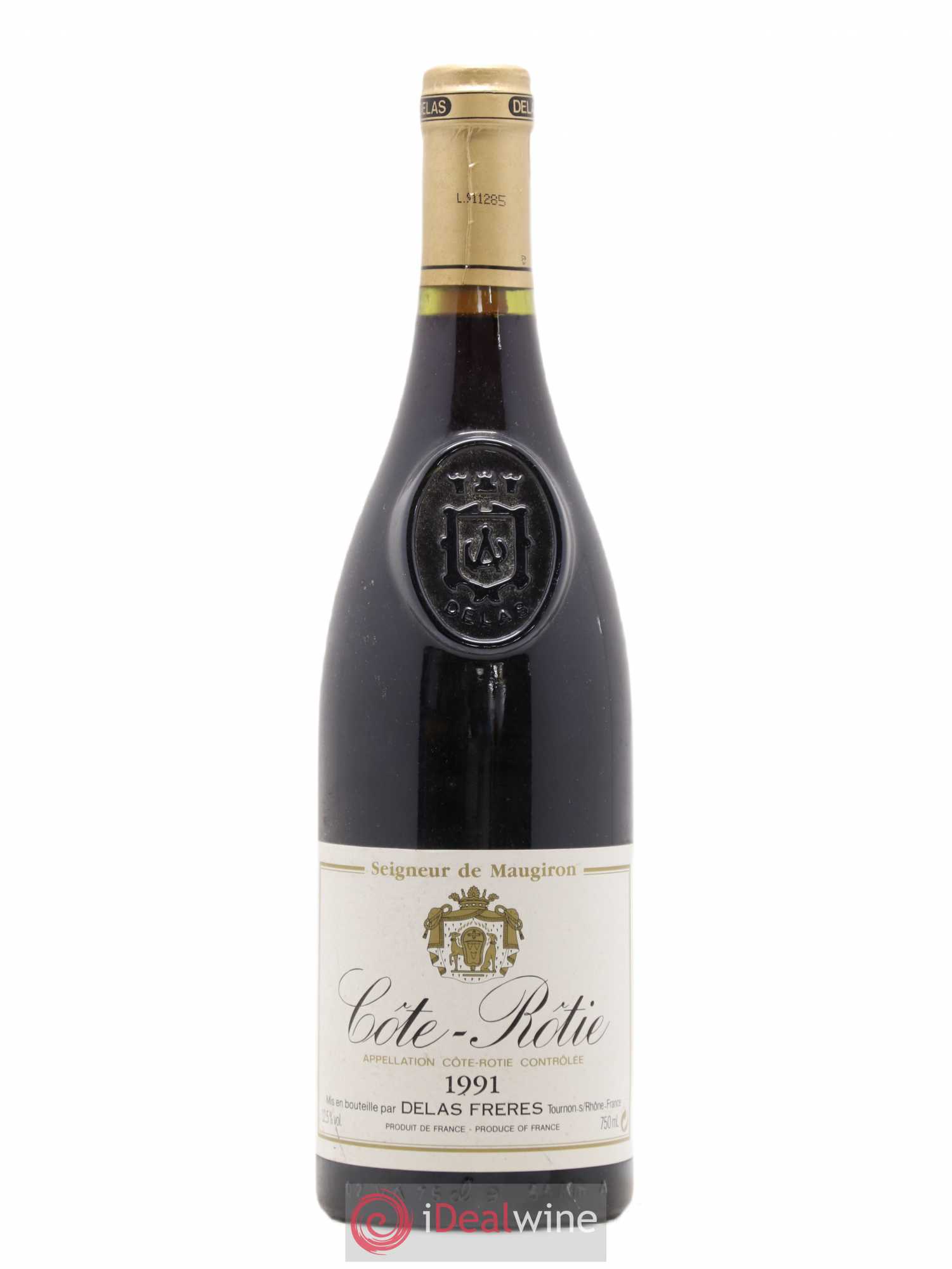 Côte-Rôtie Seigneur de Maugiron Delas Frères 1991 - Lot de 1 bouteille - 0