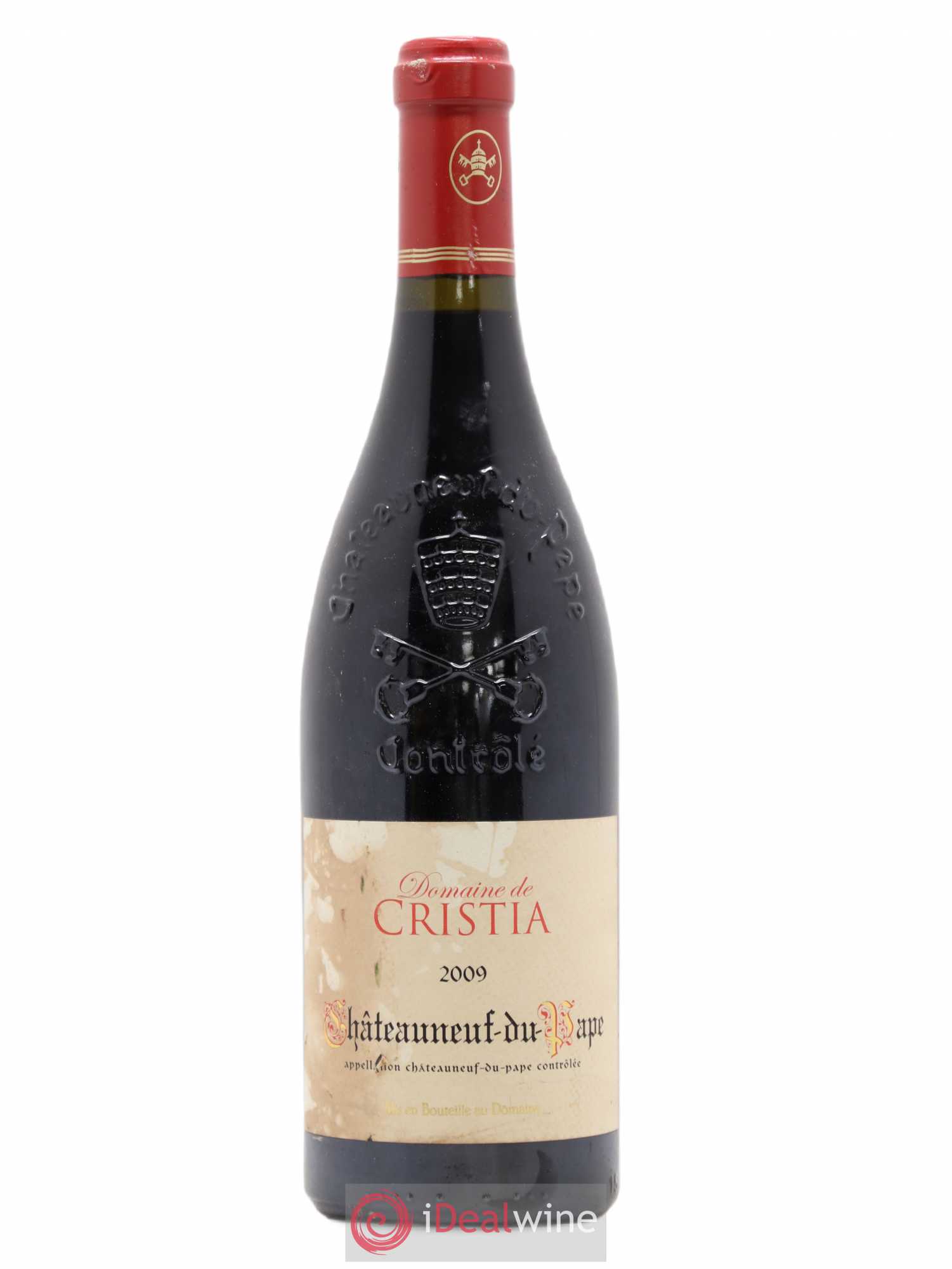Châteauneuf-du-Pape Domaine de Cristia 2009 - Lot de 1 bouteille - 0