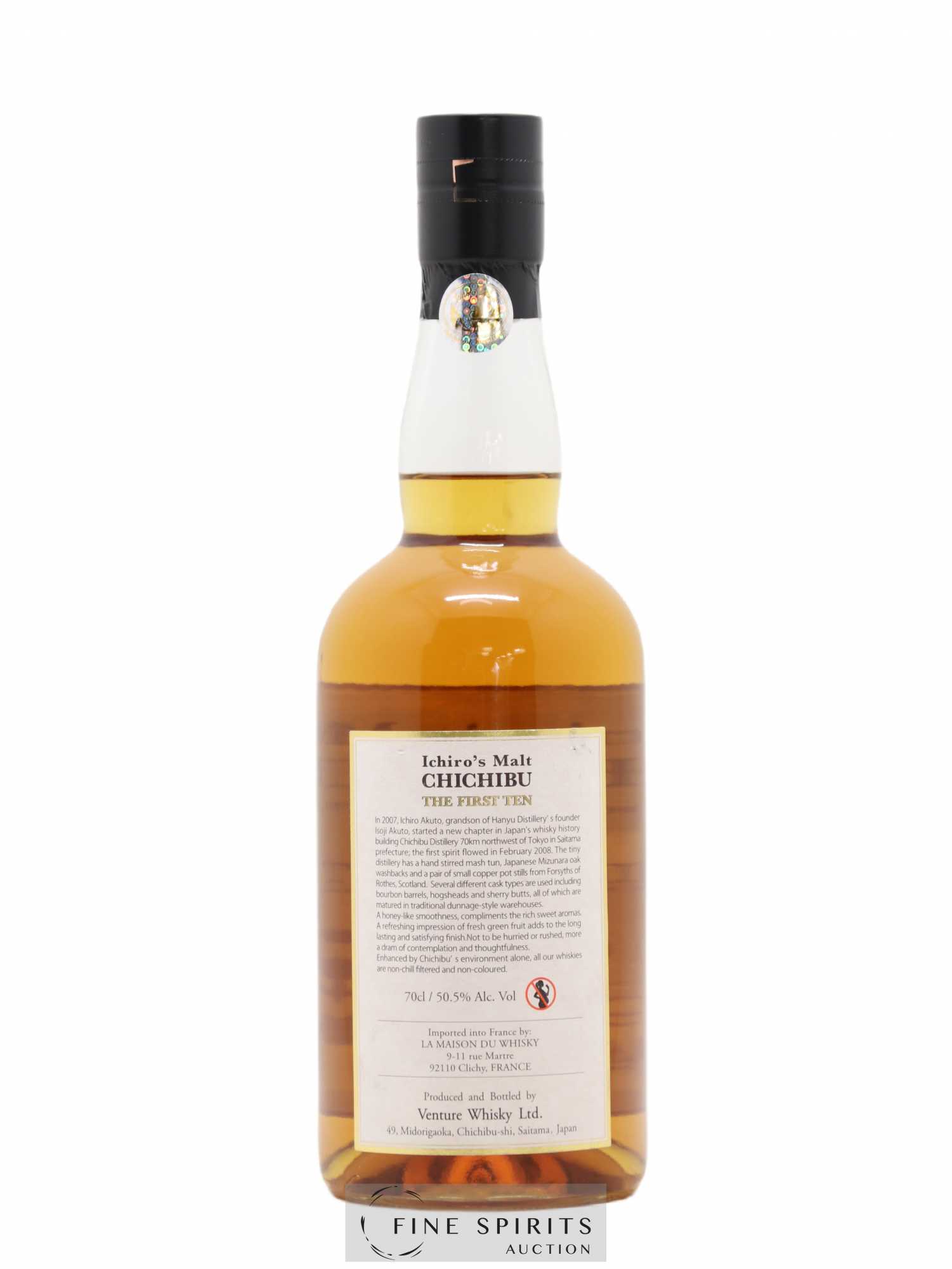 Chichibu 10 years Of. The First Ten One of 5000 - bottled 2020 Ichiro's Malt - Lot de 1 bouteille - 2