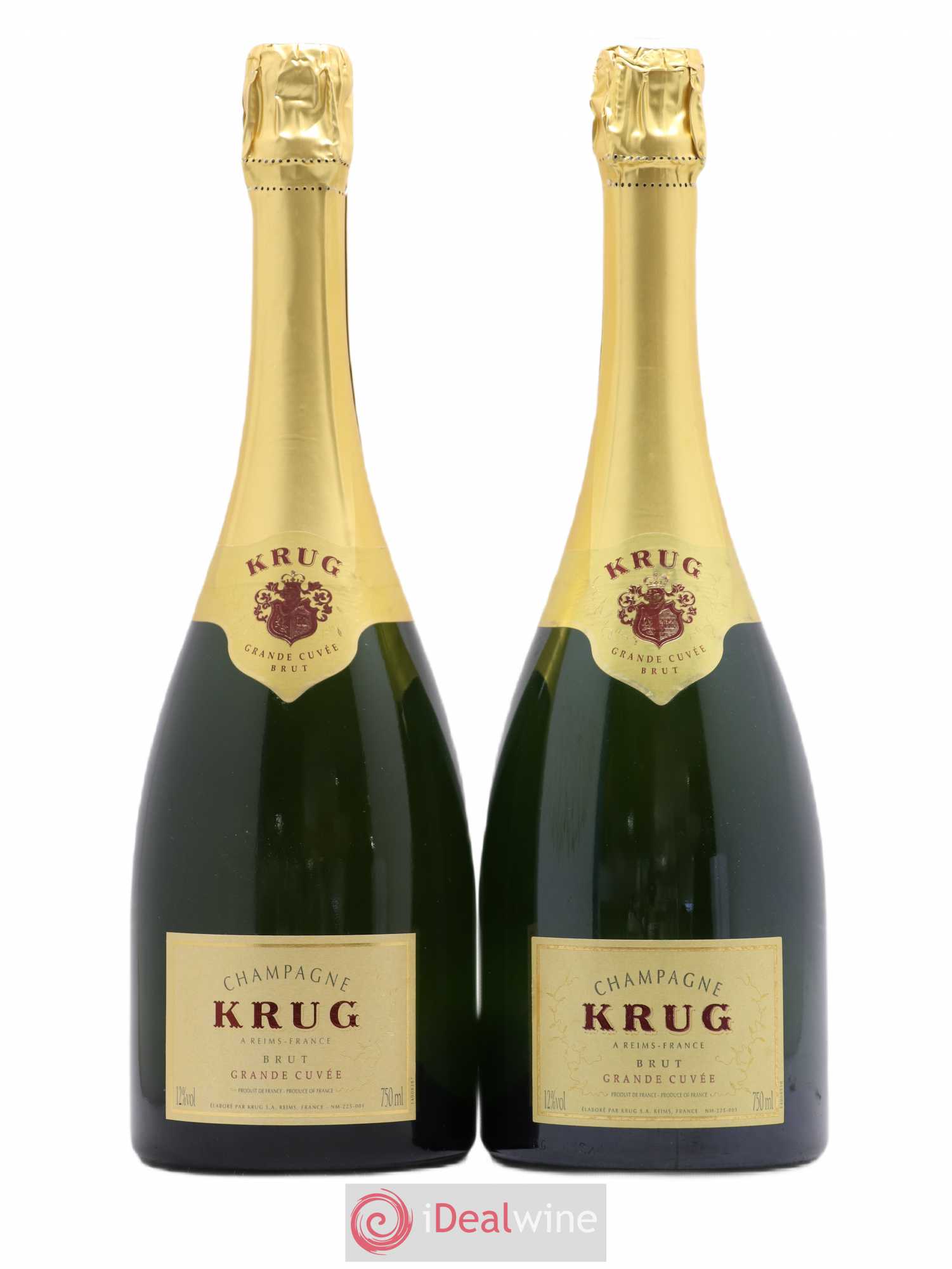 Grande Cuvée Brut Krug - Lot de 2 bouteilles - 0