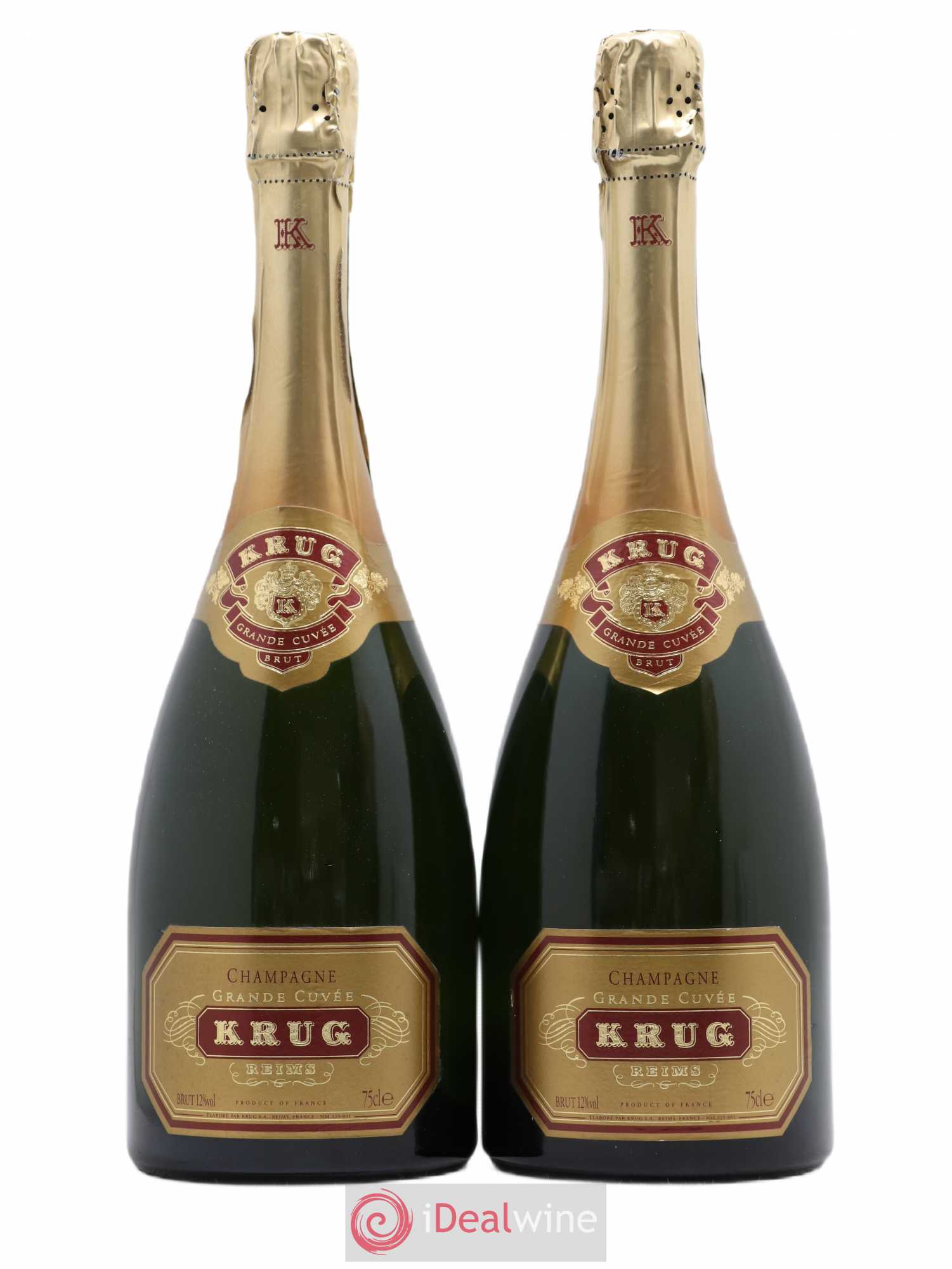 Grande Cuvée Brut Krug - Lot de 2 bouteilles - 0
