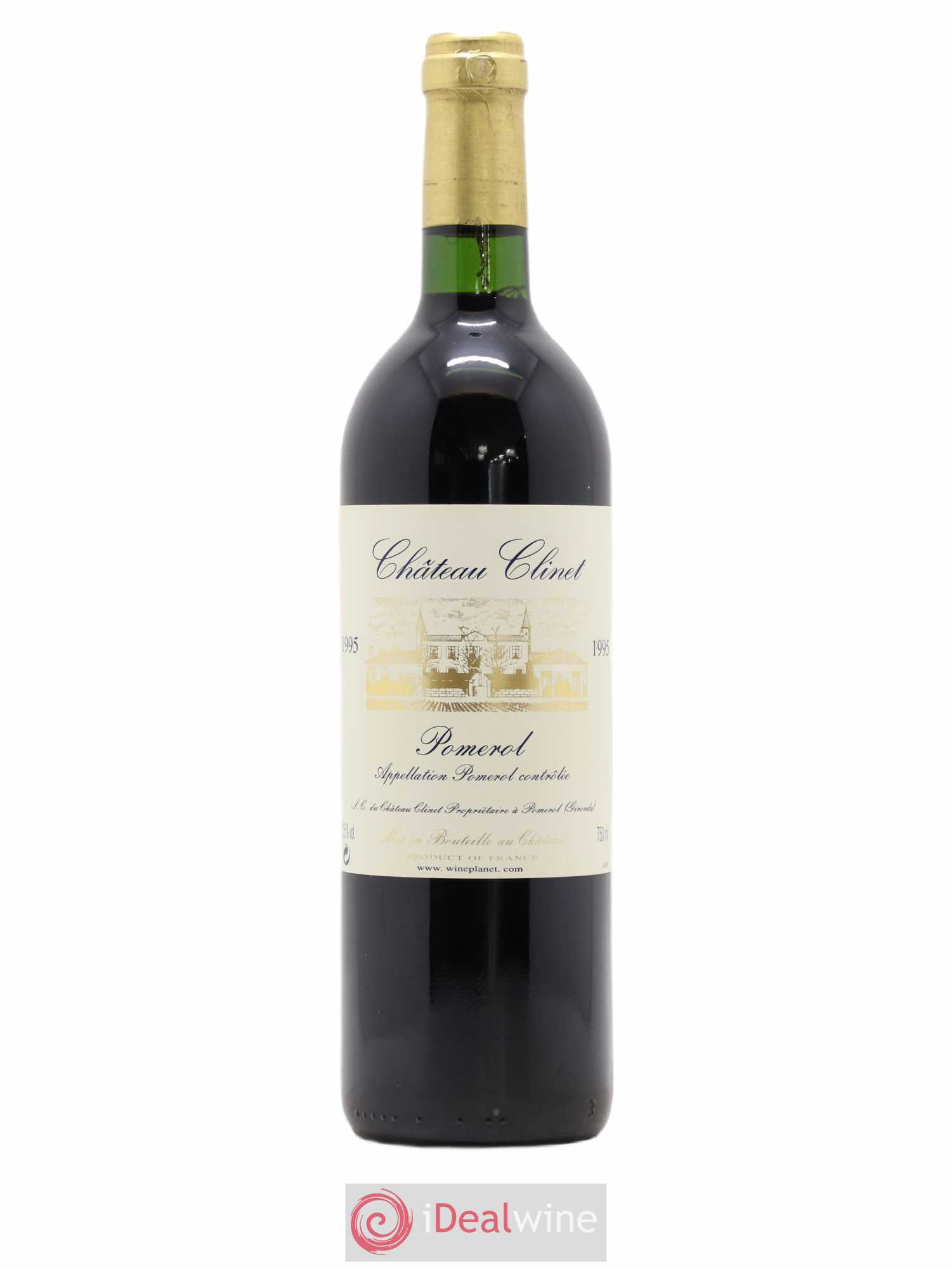 Château Clinet 1995 - Lot de 1 bouteille - 0