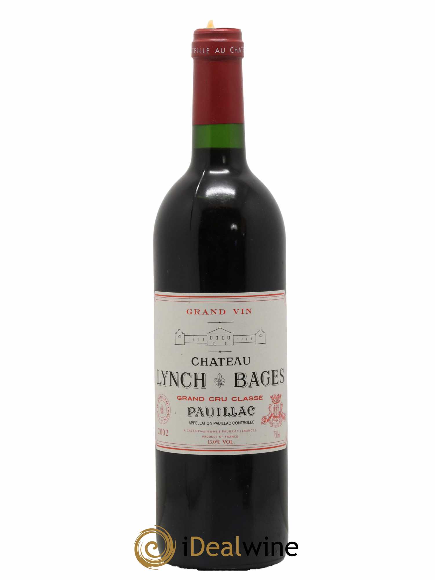 Château Lynch Bages 5ème Grand Cru Classé 2002 - Lot de 1 bouteille - 0