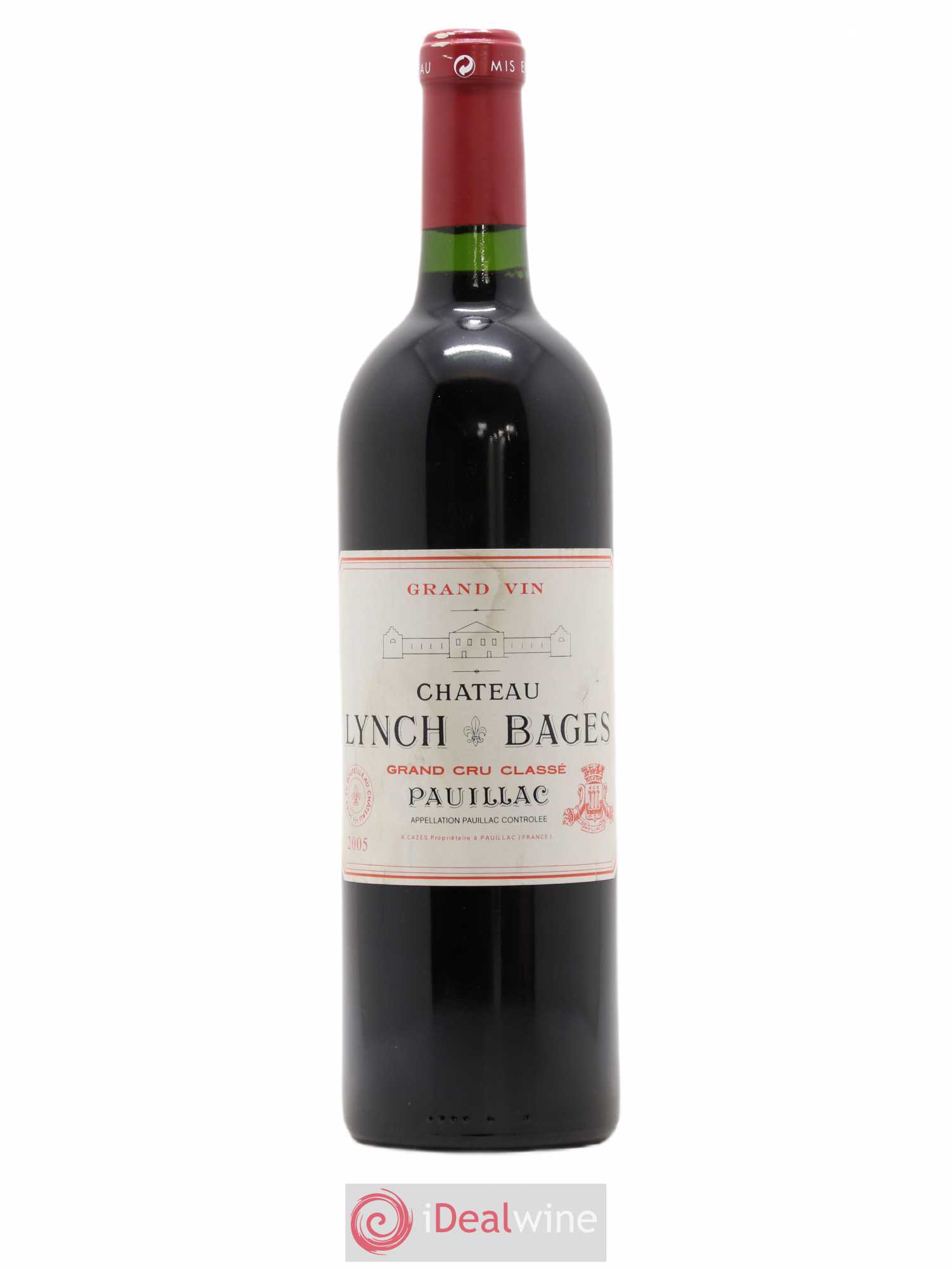 Château Lynch Bages 5ème Grand Cru Classé 2005 - Lot de 1 bouteille - 0