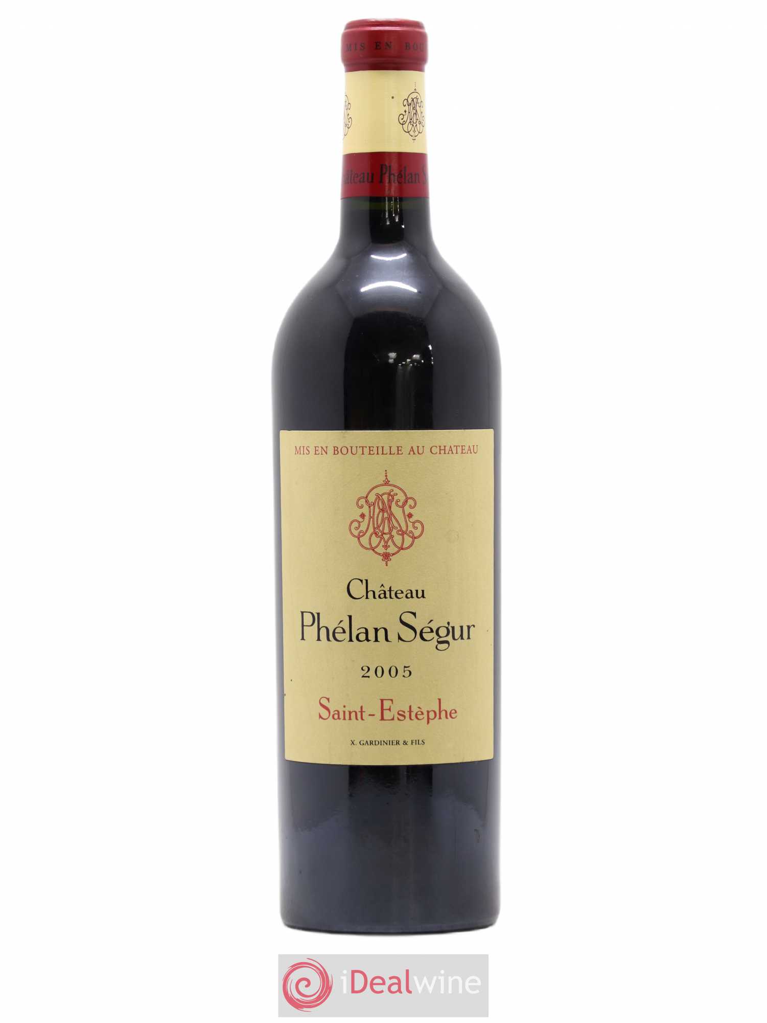 Château Phélan Ségur 2005 - Lot de 1 bouteille - 0