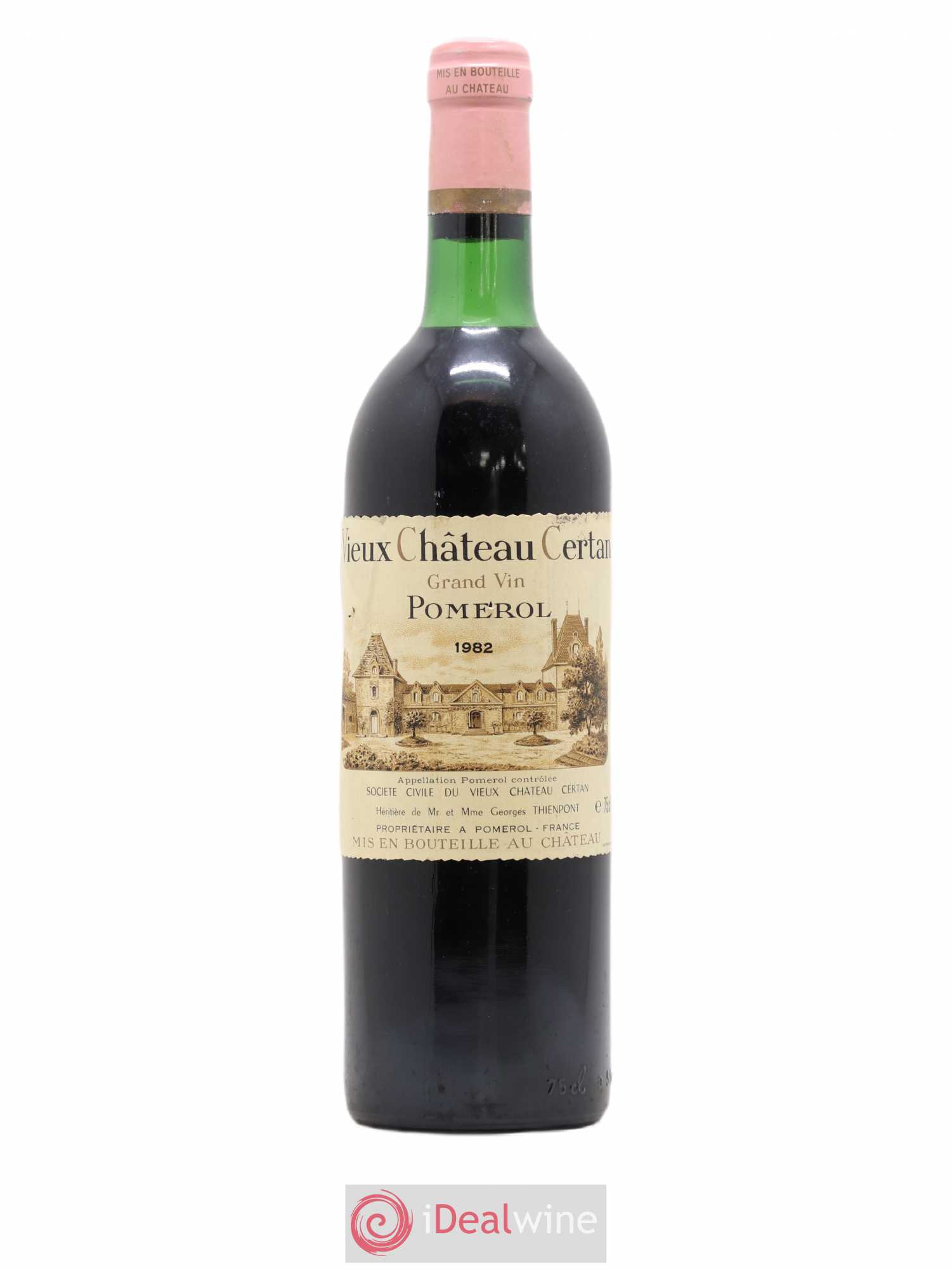 Vieux Château Certan 1982 - Lot de 1 bouteille - 0