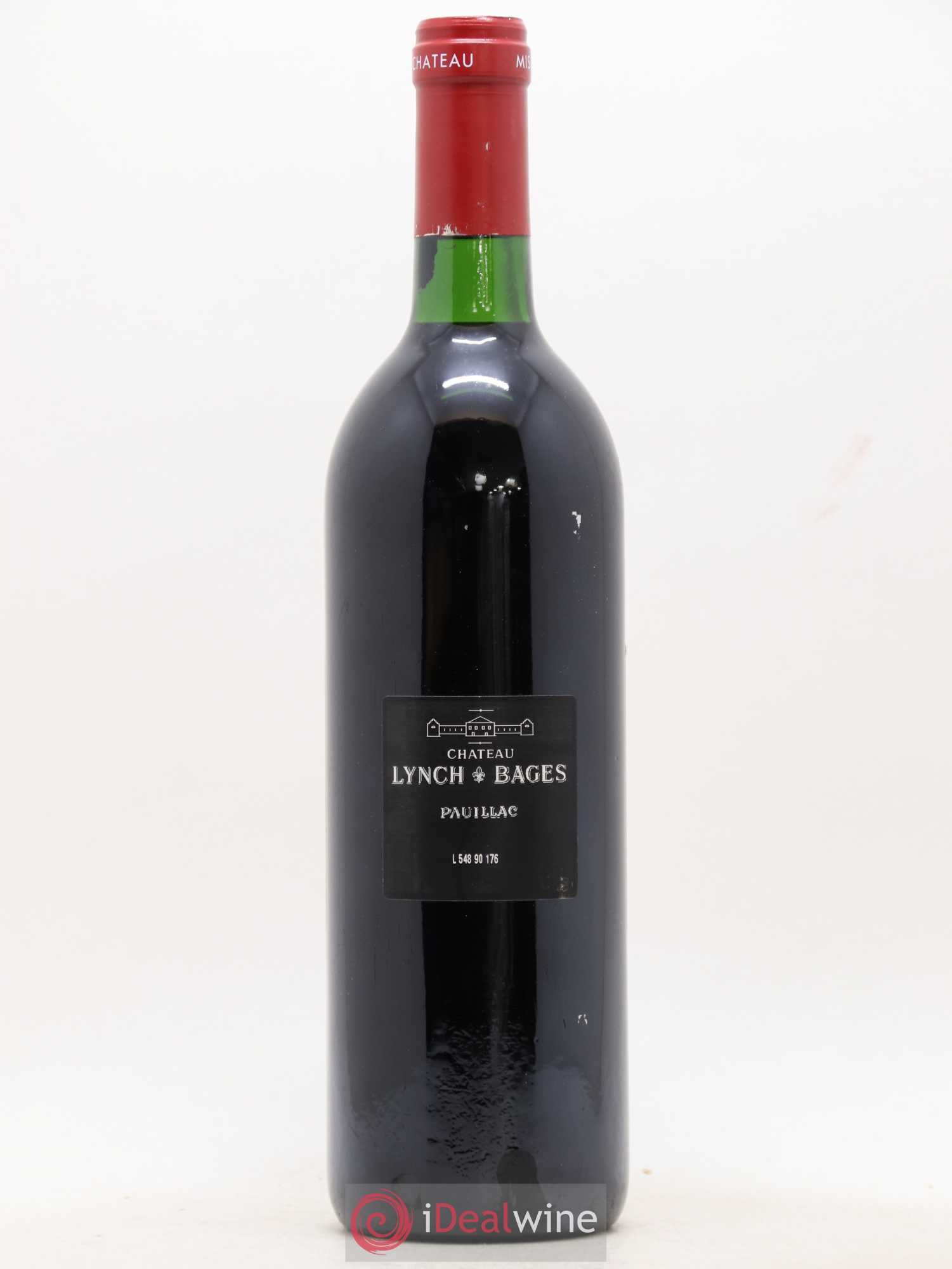 Château Lynch Bages 5ème Grand Cru Classé 1990 - Lot de 1 bouteille - 1