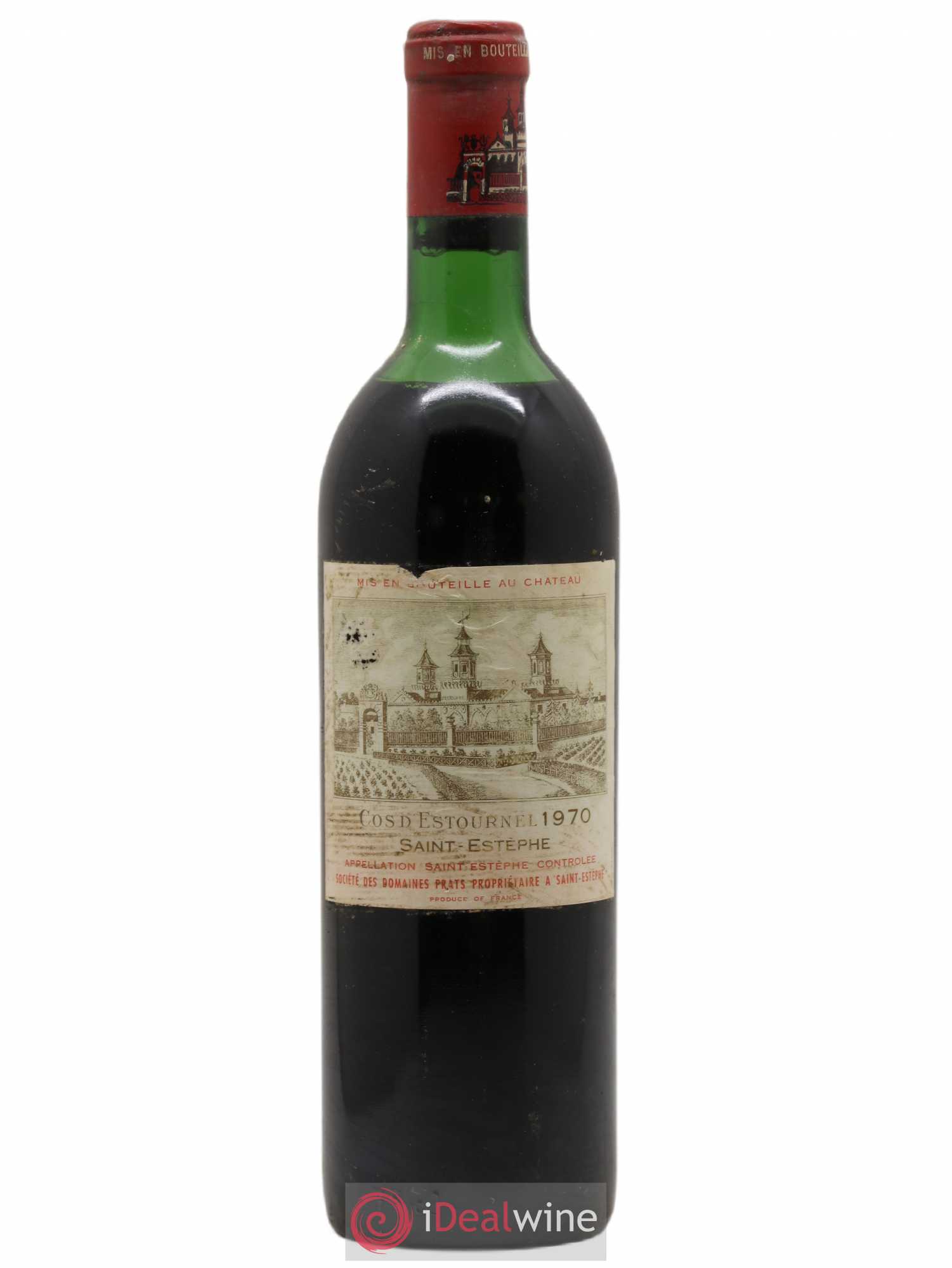 Cos d'Estournel 2ème Grand Cru Classé 1970 - Lot de 1 bouteille - 0