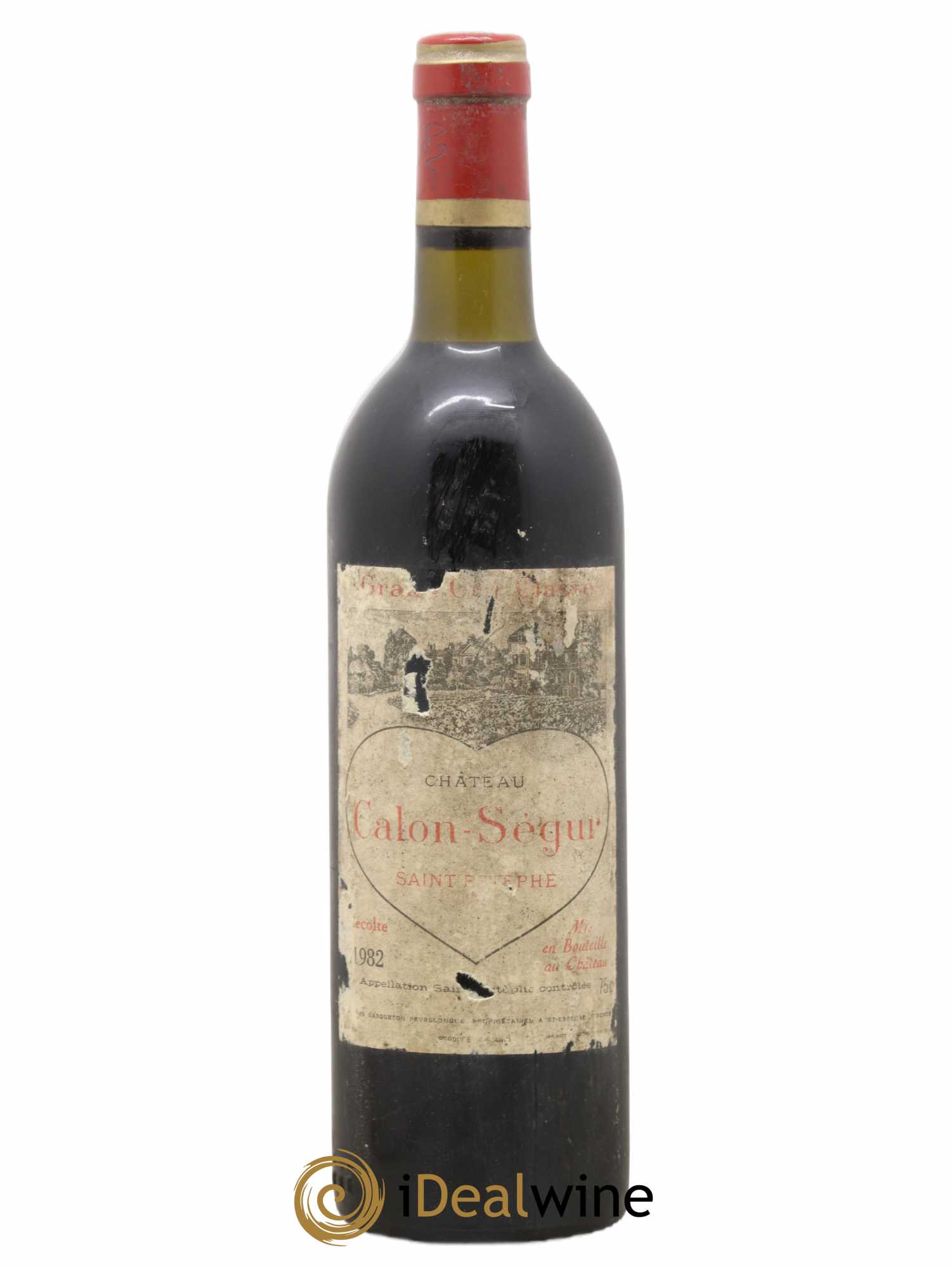 Château Calon Ségur 3ème Grand Cru Classé 1982 - Lot de 1 bouteille - 0