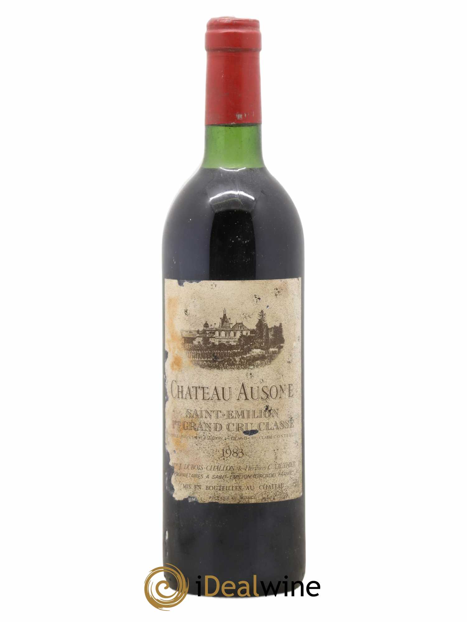 Château Ausone 1er Grand Cru Classé A 1983 - Lot de 1 bouteille - 0