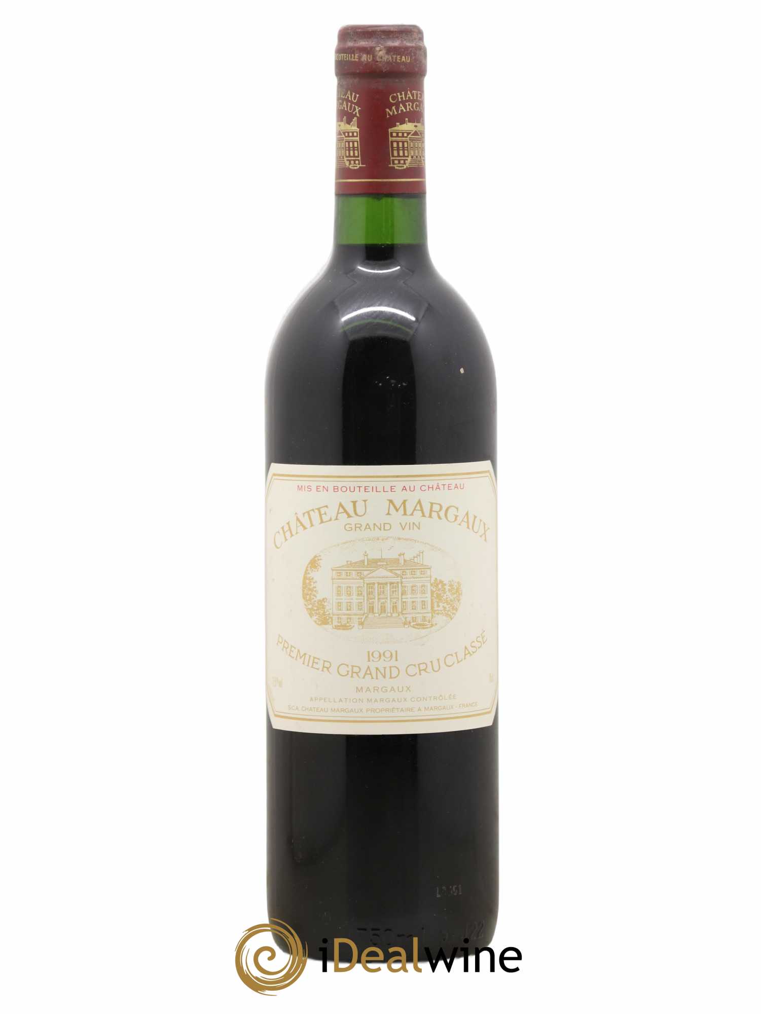 Château Margaux 1er Grand Cru Classé 1991 - Lot de 1 bouteille - 0