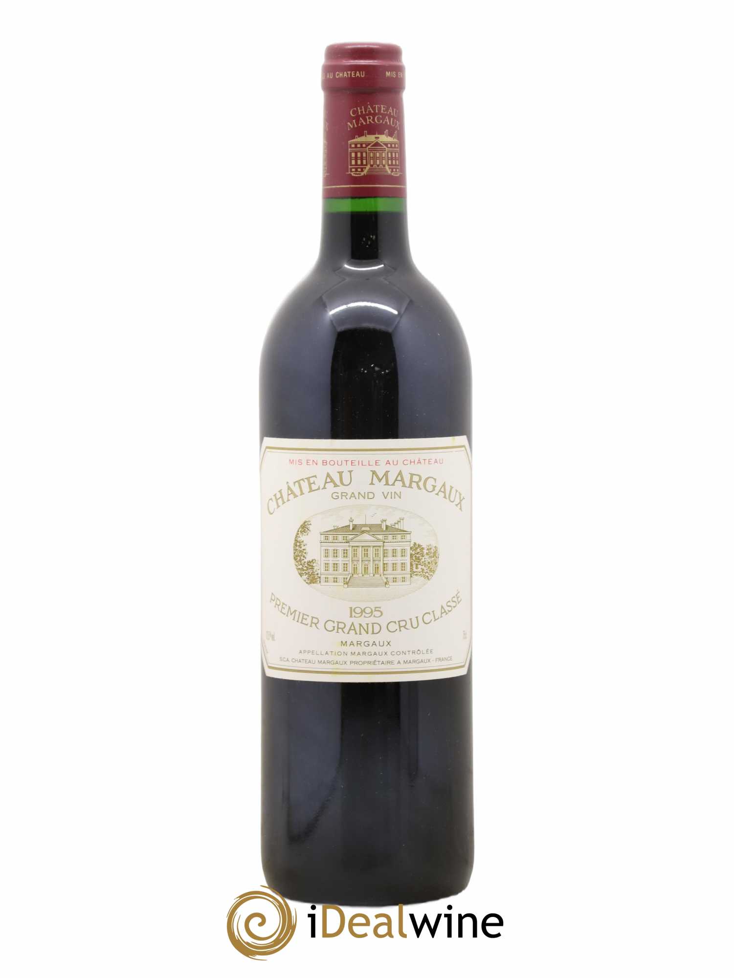 Château Margaux 1er Grand Cru Classé 1995 - Lot de 1 bouteille - 0
