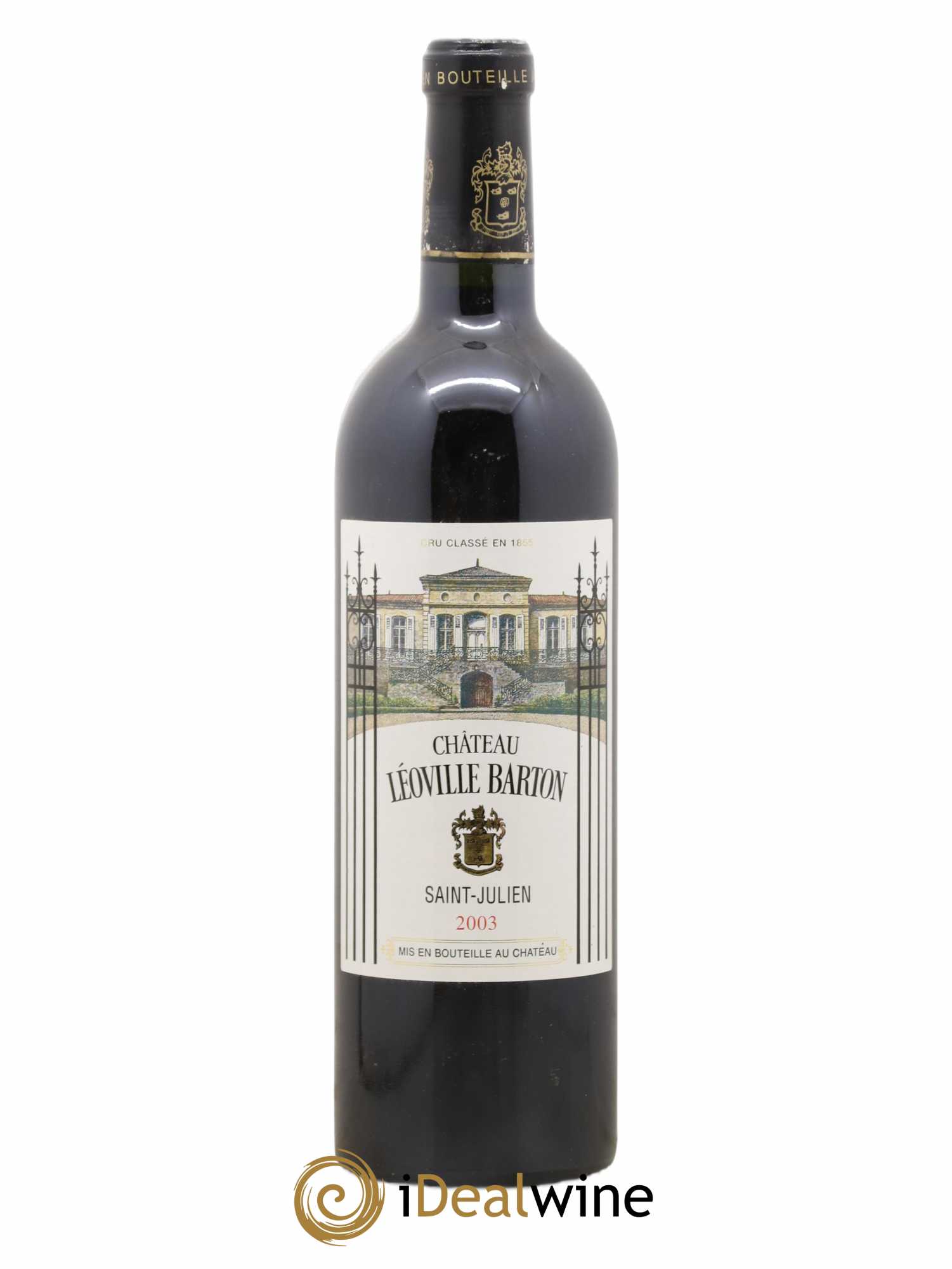 Château Léoville Barton 2ème Grand Cru Classé 2003 - Lot de 1 bouteille - 0