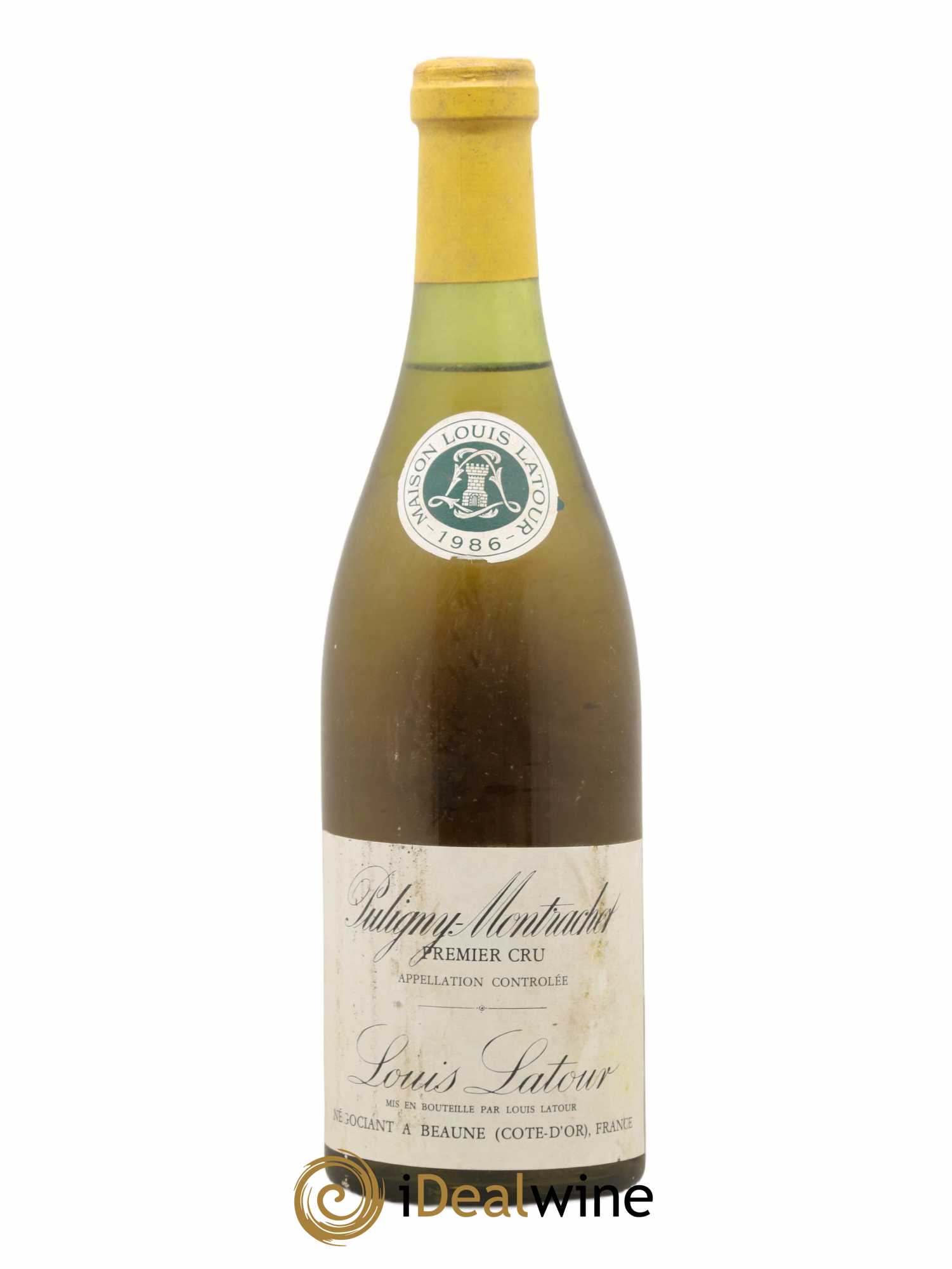 Puligny-Montrachet 1er Cru Louis Latour 1986 - Lot de 1 bouteille - 0