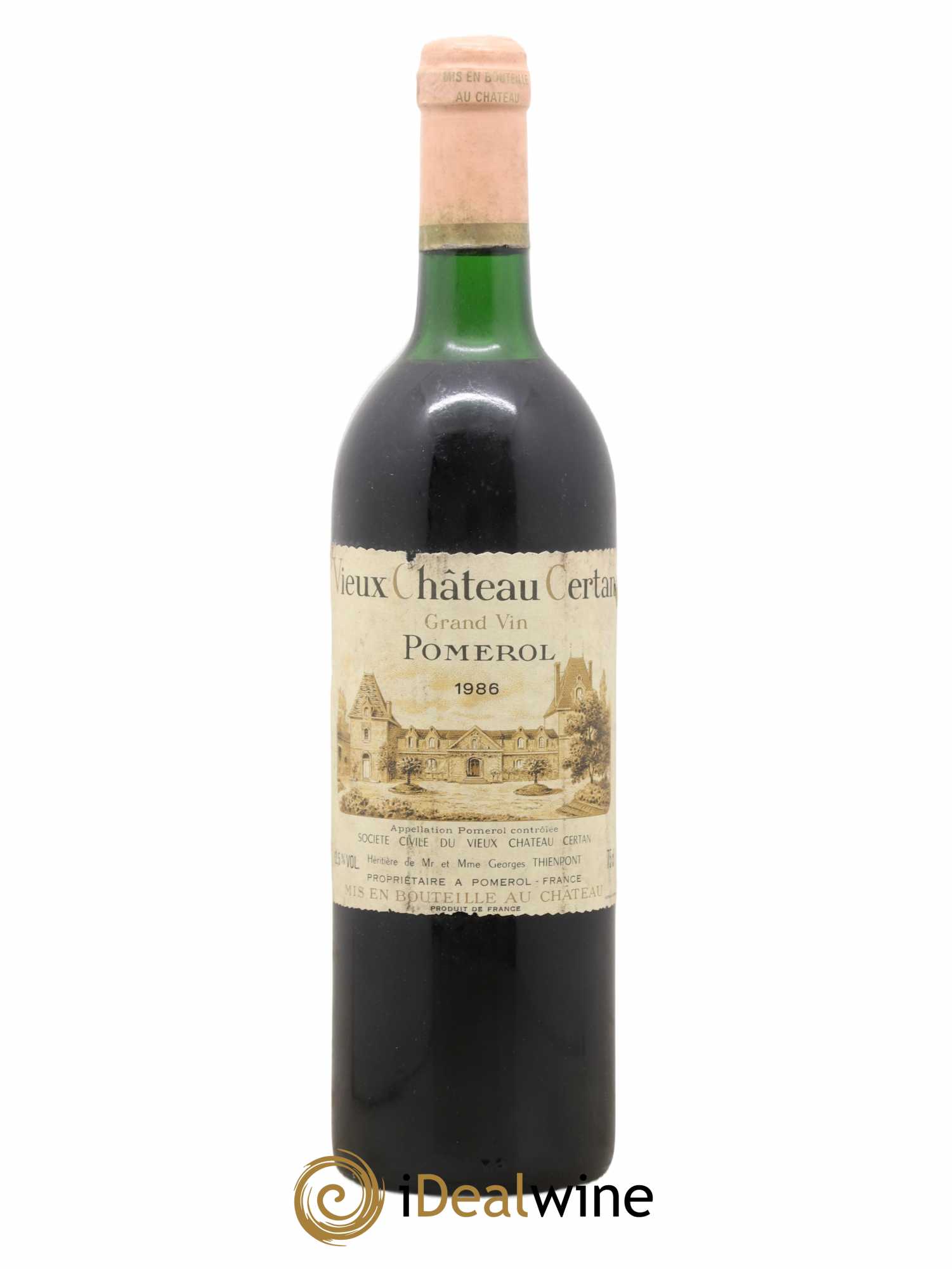 Vieux Château Certan 1986 - Lot de 1 bouteille - 0