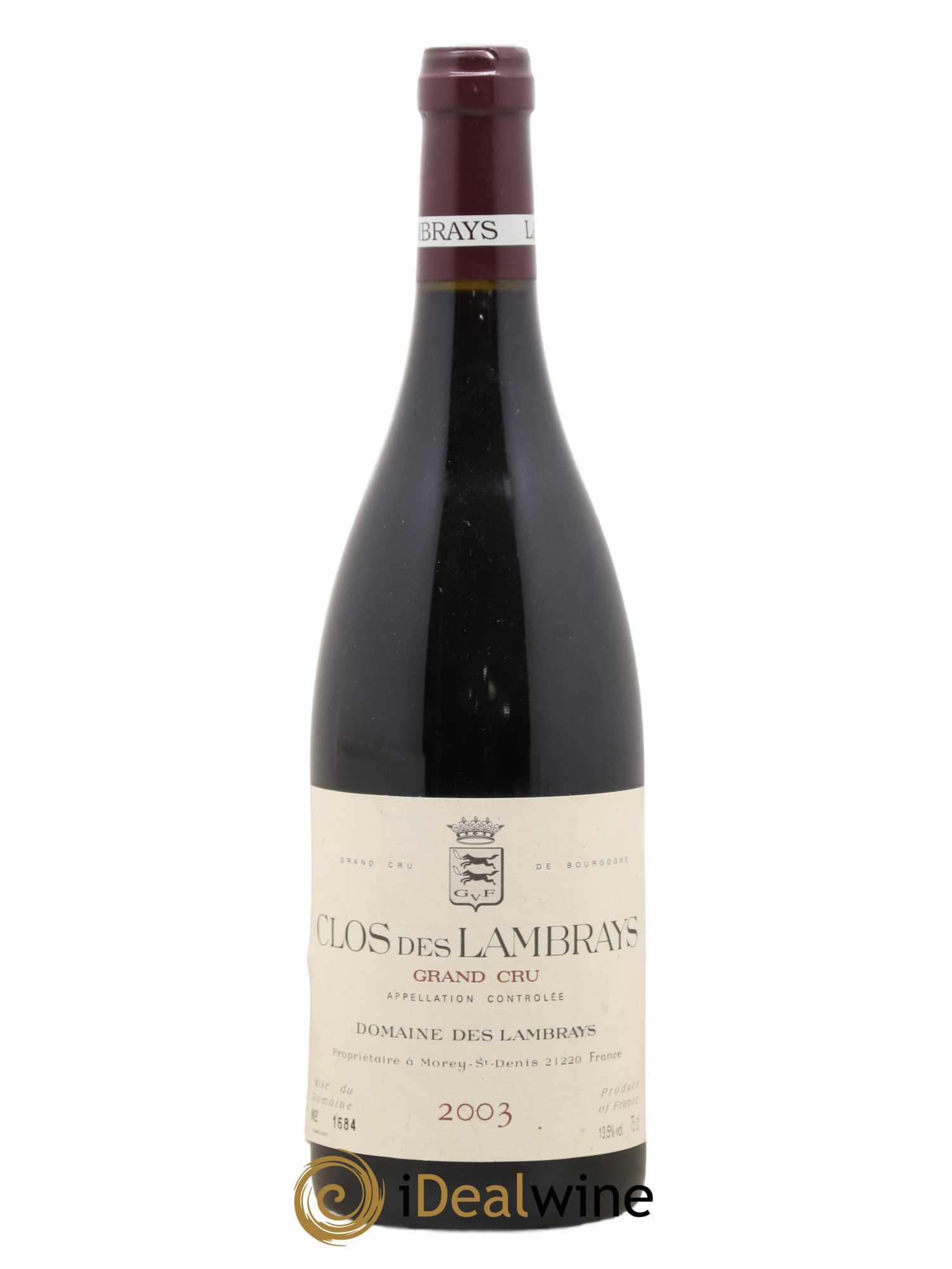 Clos des Lambrays Grand Cru Domaine des Lambrays 2003 - Lotto di 1 bottiglia - 0