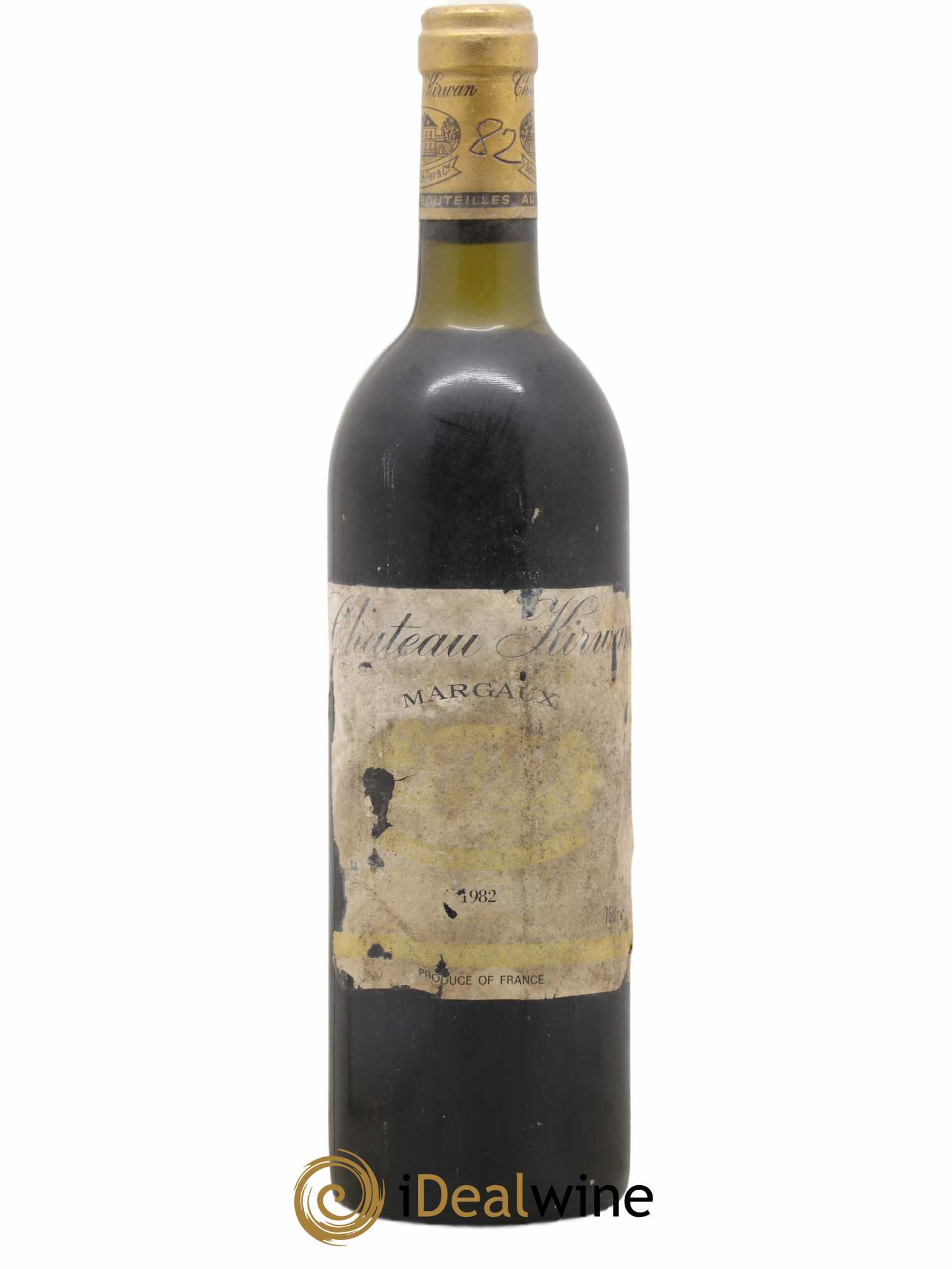 Château Kirwan 3ème Grand Cru Classé 1982 - Lot de 1 bouteille - 0