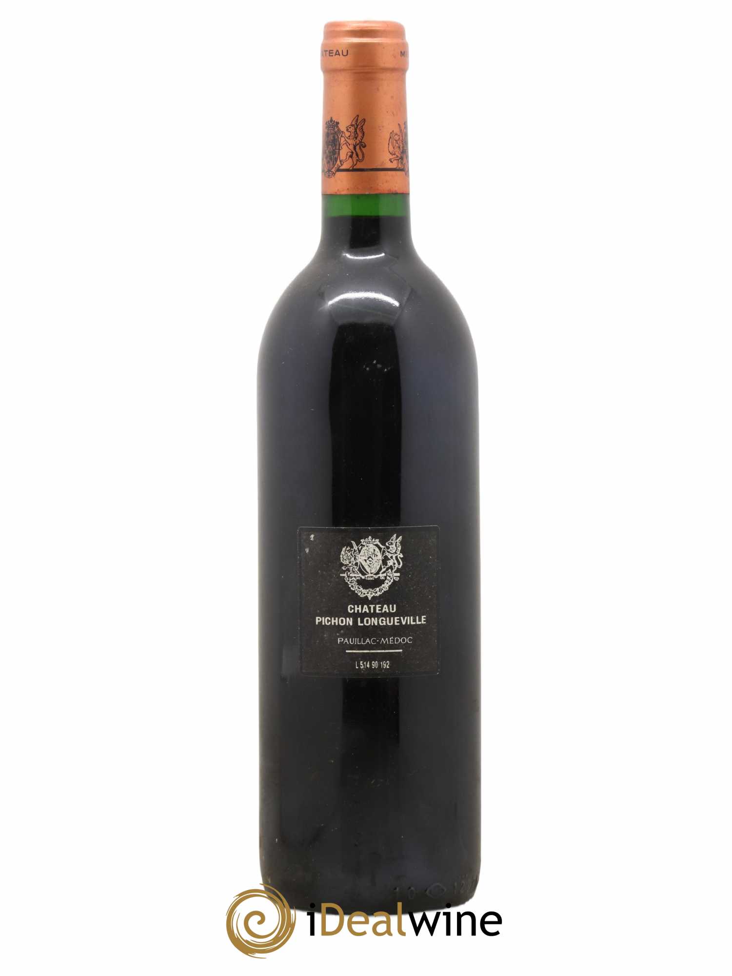Pichon Longueville Baron 2ème Grand Cru Classé 1990 - Lot de 1 bouteille - 1