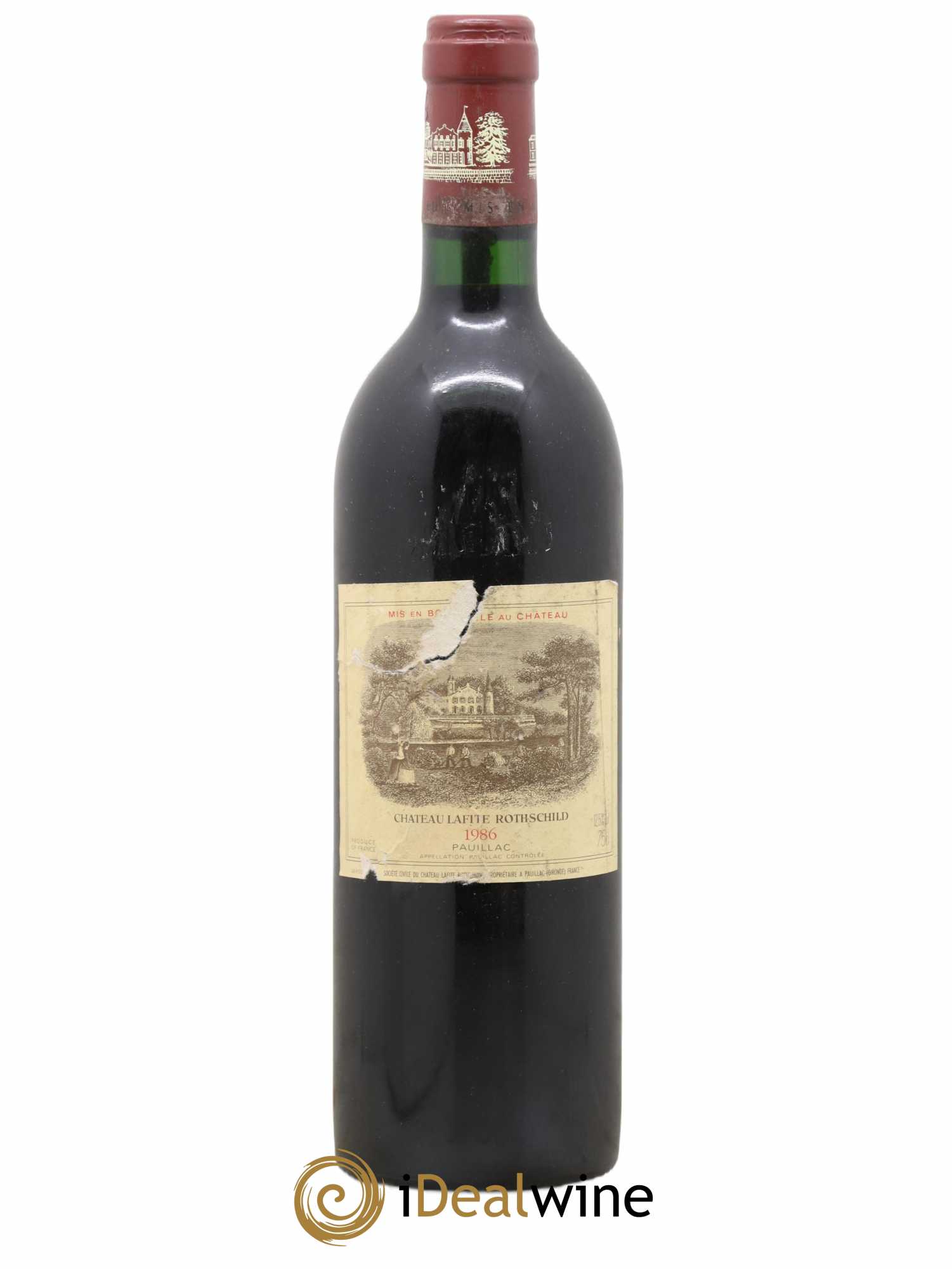 Château Lafite Rothschild 1er Grand Cru Classé 1986 - Lot de 1 bouteille - 0