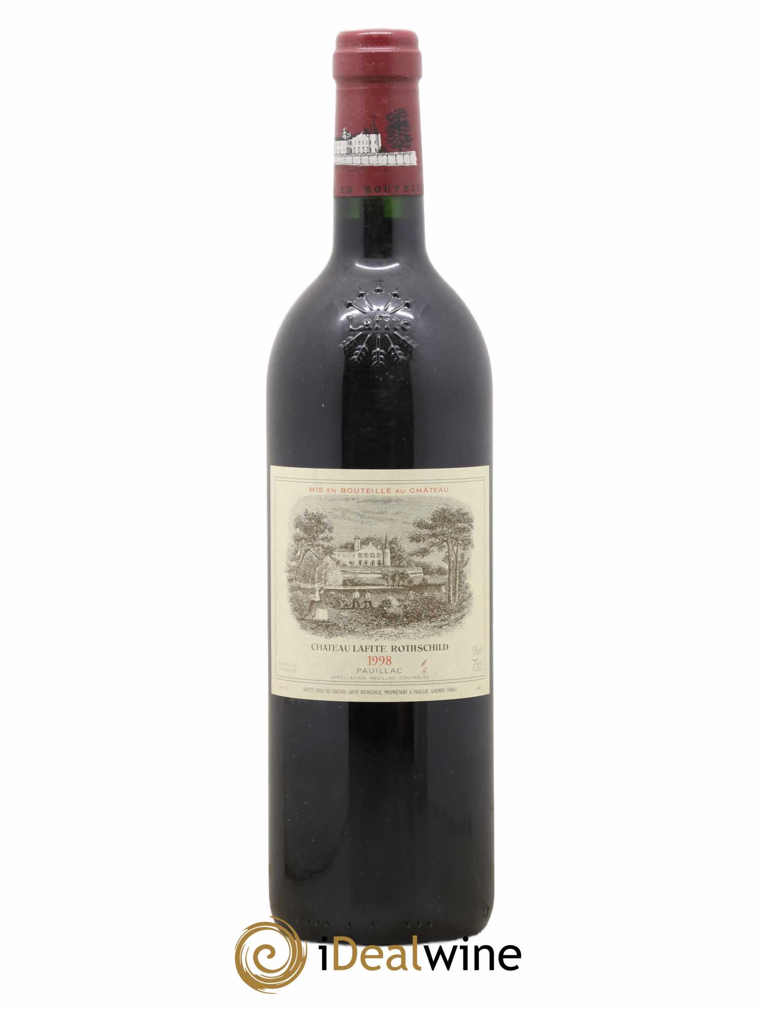 Château Lafite Rothschild 1er Grand Cru Classé 1998 - Lot de 1 bouteille - 0