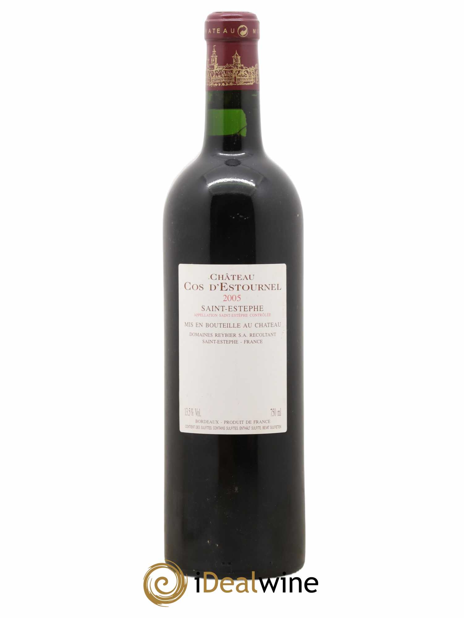 Cos d'Estournel 2ème Grand Cru Classé 2005 - Lot de 1 bouteille - 1