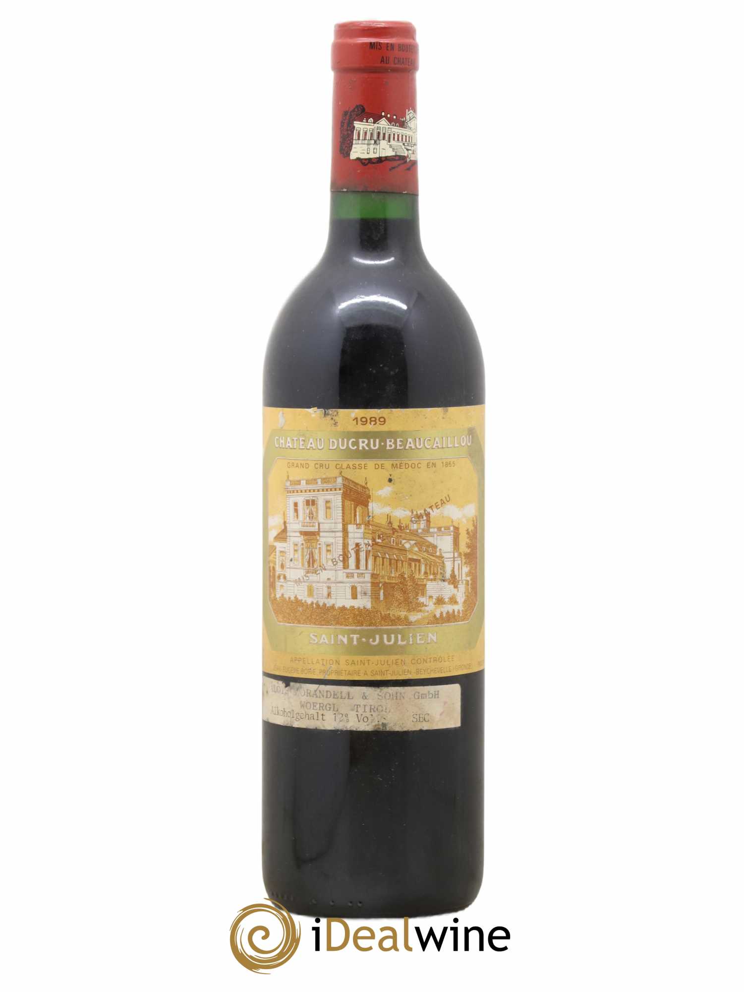 Château Ducru Beaucaillou 2ème Grand Cru Classé 1989 - Lot de 1 bouteille - 0