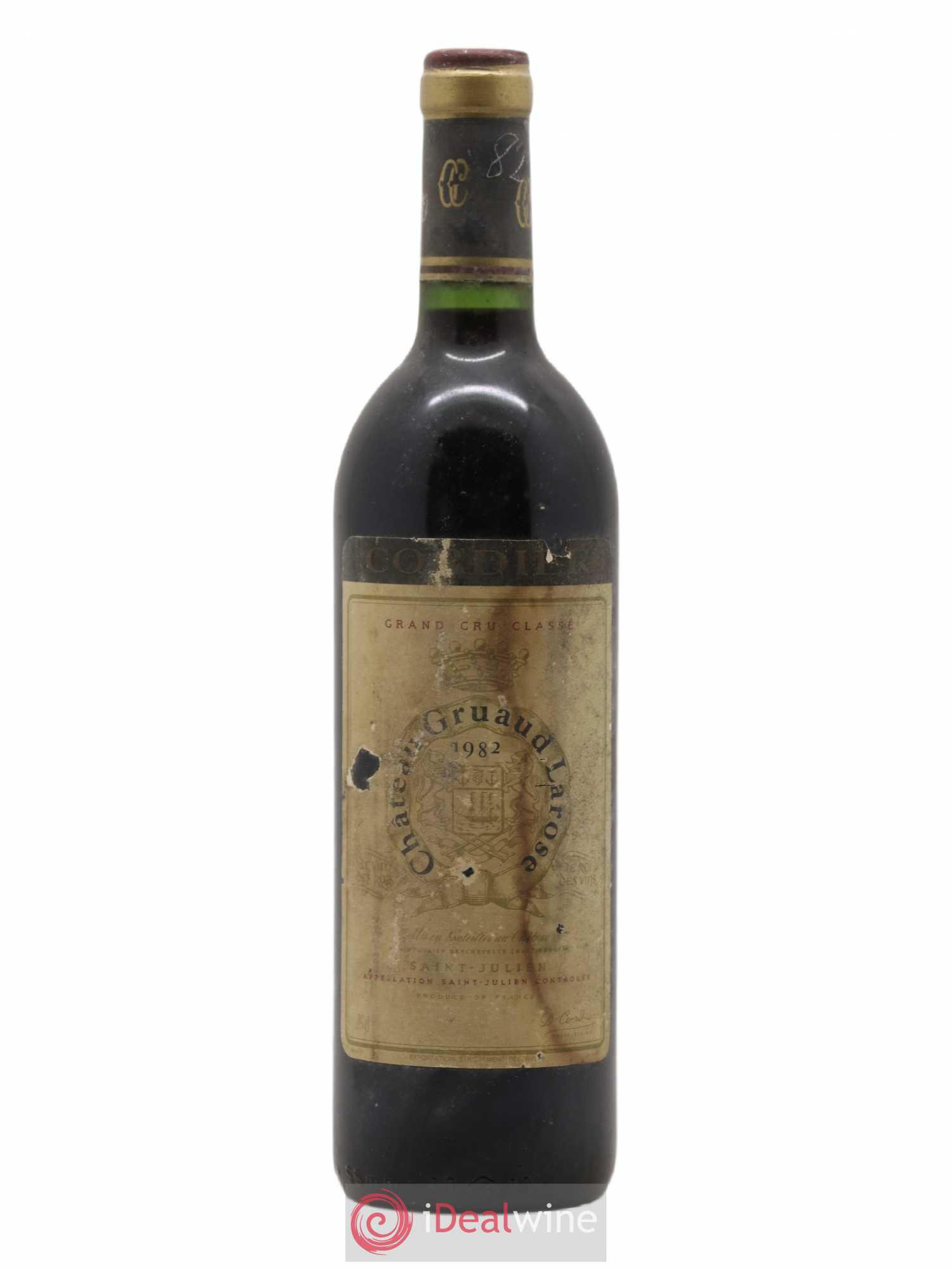 Château Gruaud Larose 2ème Grand Cru Classé 1982 - Lot de 1 bouteille - 0