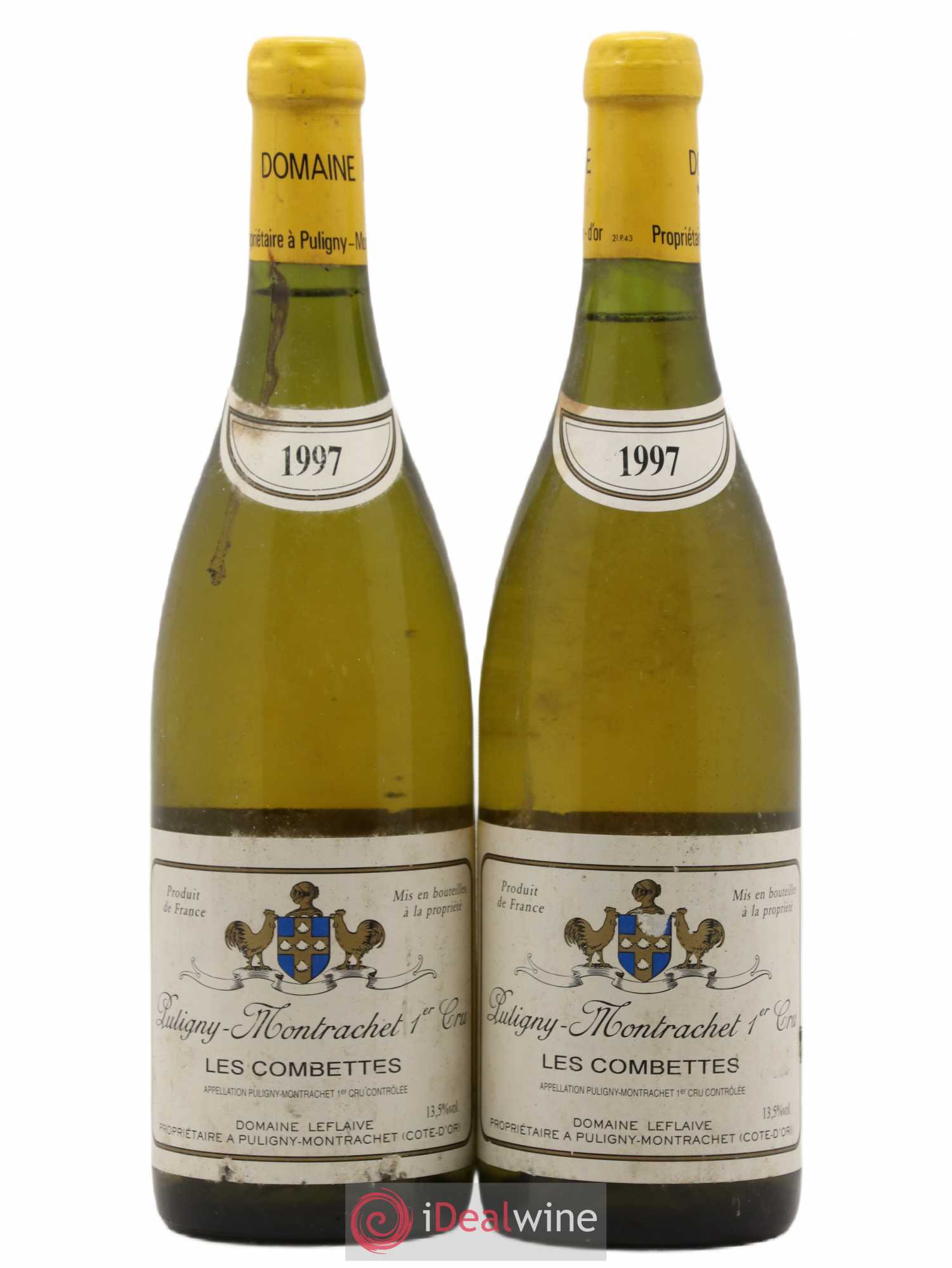 Puligny-Montrachet 1er Cru Les Combettes Leflaive (Domaine) 1997 - Lot de 2 bouteilles - 0