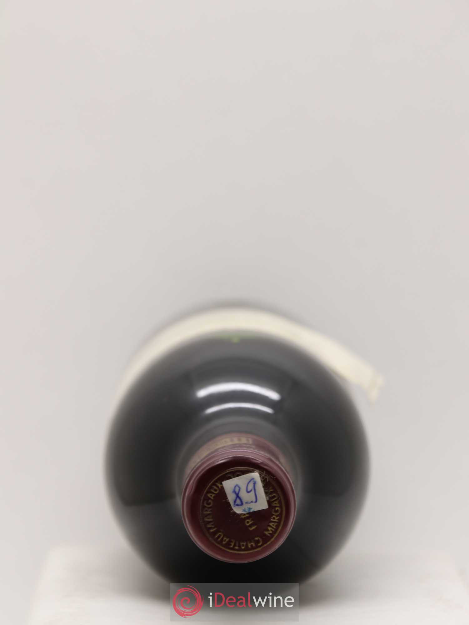 Château Margaux 1er Grand Cru Classé 1989 - Lot de 1 bouteille - 1