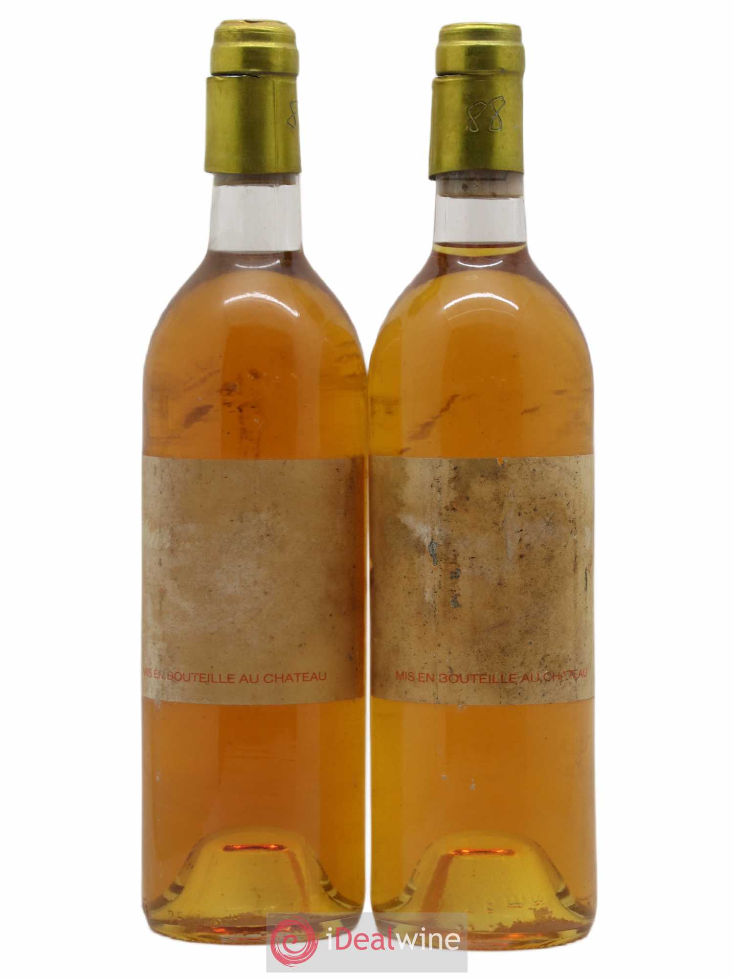 Château Climens 1er Grand Cru Classé 1988 - Lotto di 2 bottiglie - 0