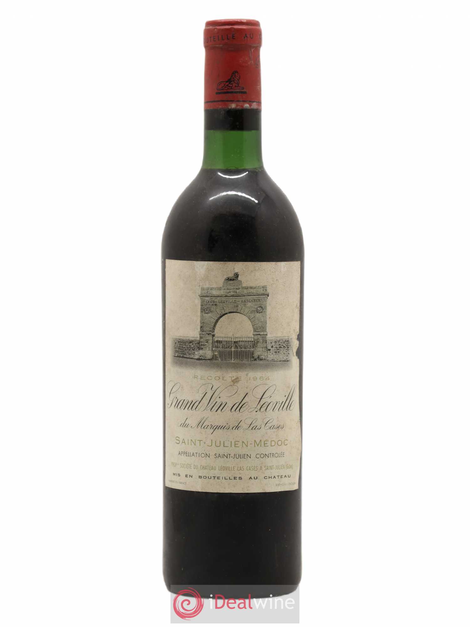 Château Léoville Las Cases 2ème Grand Cru Classé 1964 - Lot de 1 bouteille - 0