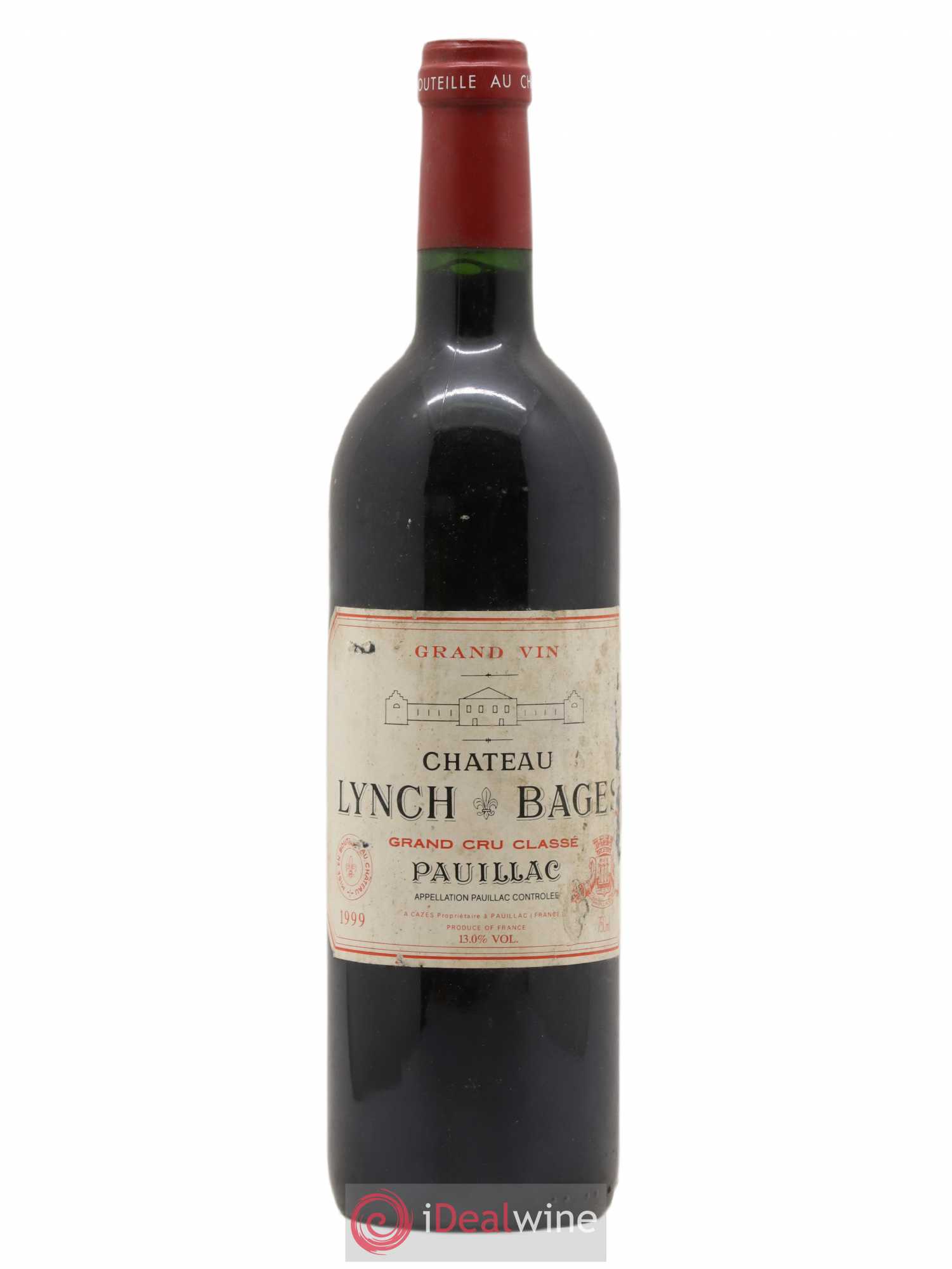 Château Lynch Bages 5ème Grand Cru Classé 1999 - Lot de 1 bouteille - 0