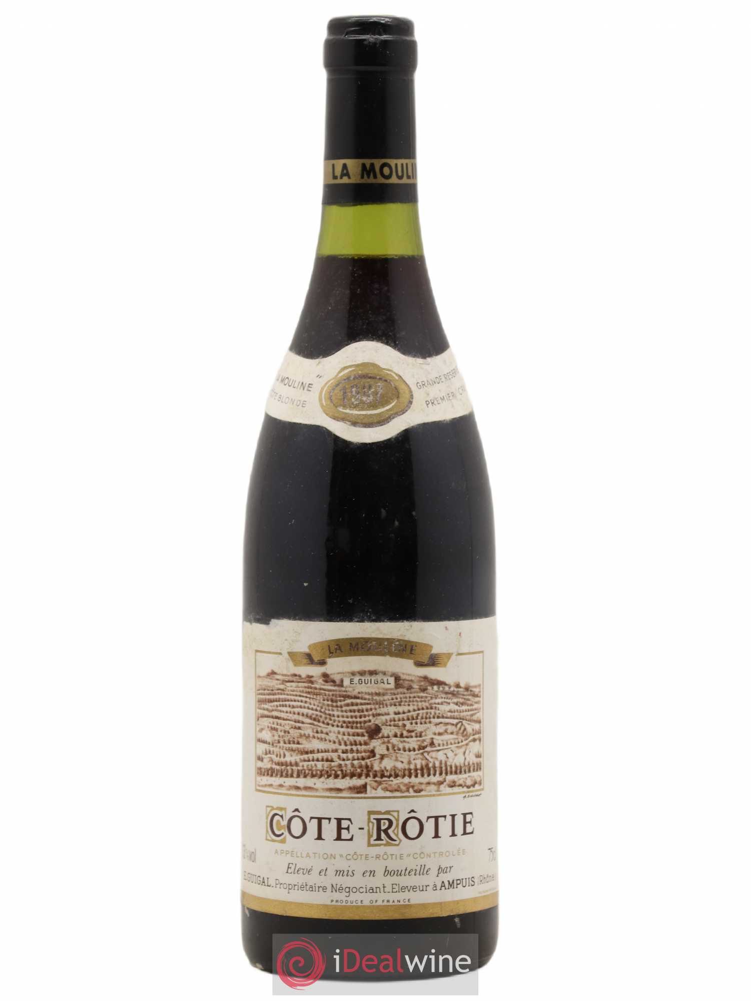 Côte-Rôtie La Mouline Guigal 1987 - Lot de 1 bouteille - 0