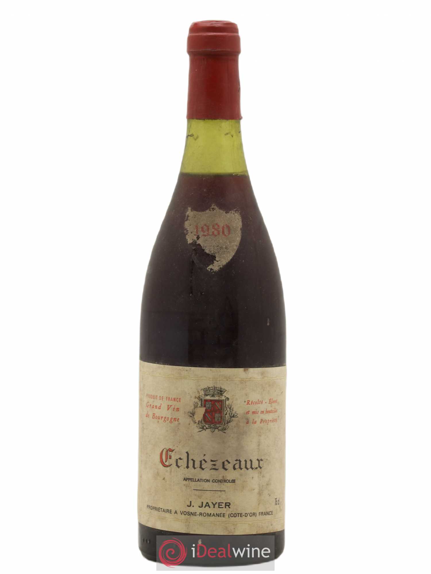 Echezeaux Grand Cru J. Jayer 1980 - Lot de 1 bouteille - 0