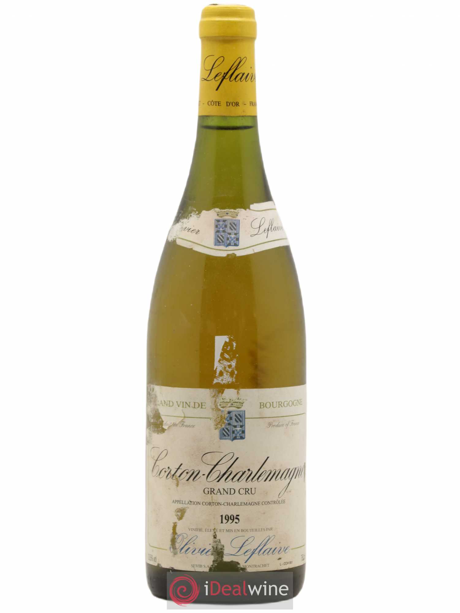 Corton-Charlemagne Grand Cru Olivier Leflaive 1995 - Lot de 1 bouteille - 0