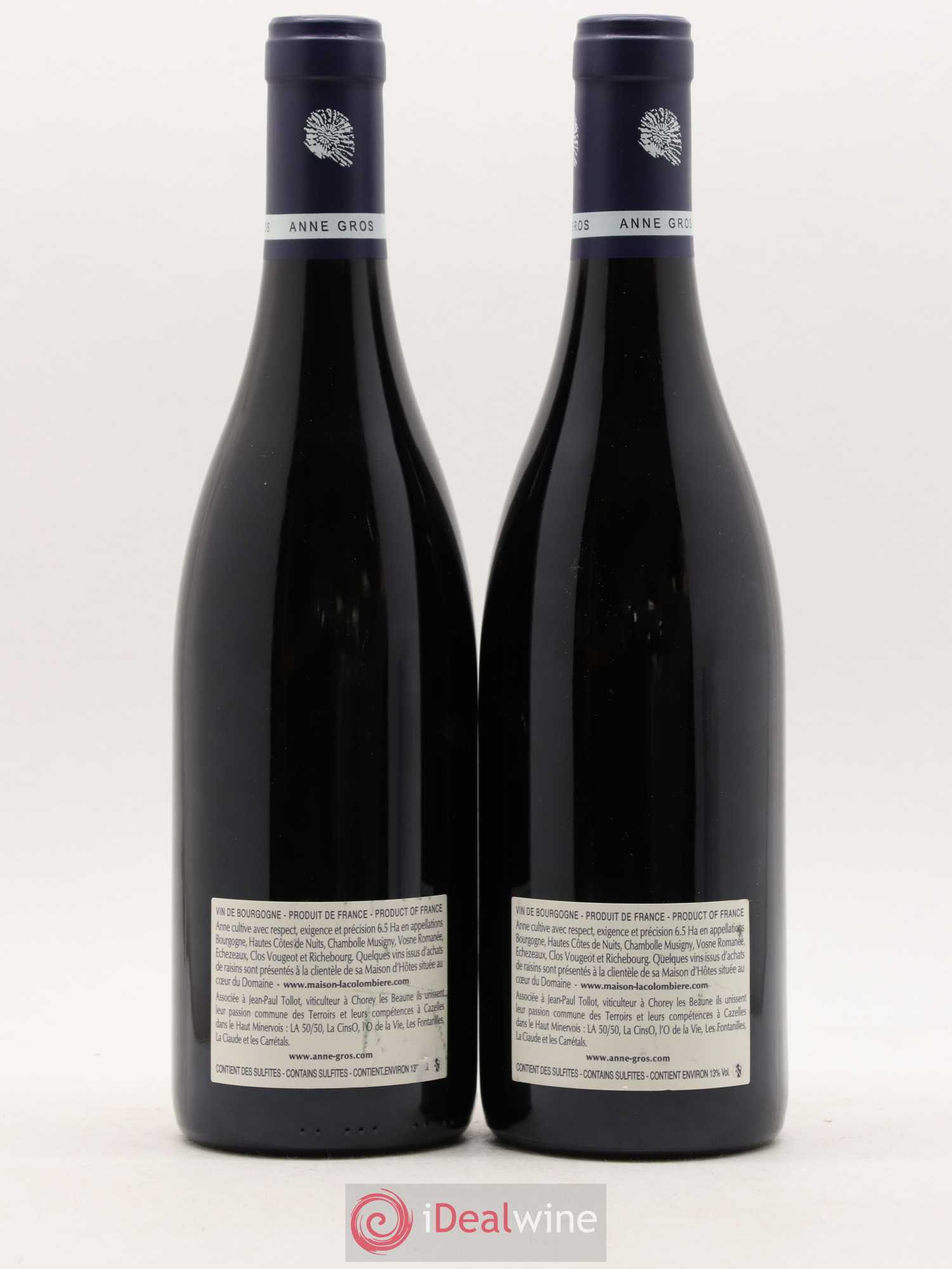 Richebourg Grand Cru Anne Gros 2014 - Lot de 2 bouteilles - 1