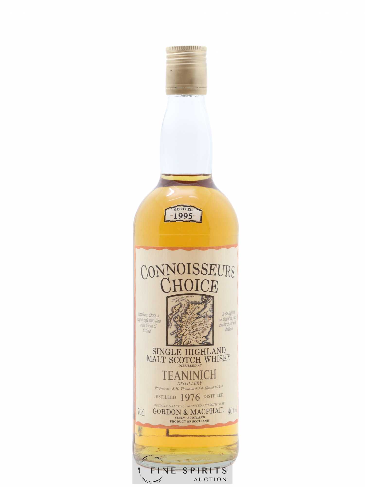 Teaninich 1976 Gordon & MacPhail bottled 1995 Connoisseurs Choice - Lot de 1 bouteille - 0