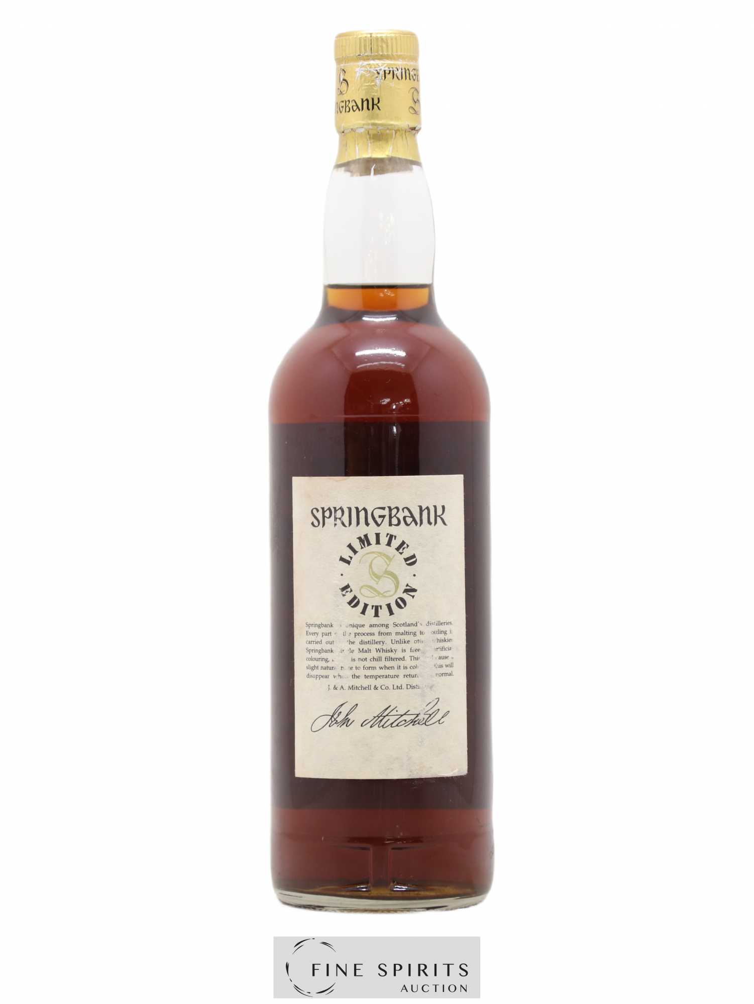 Springbank 35 years Of. Millenium Limited Edition - Posten von 1 Flasche - 1