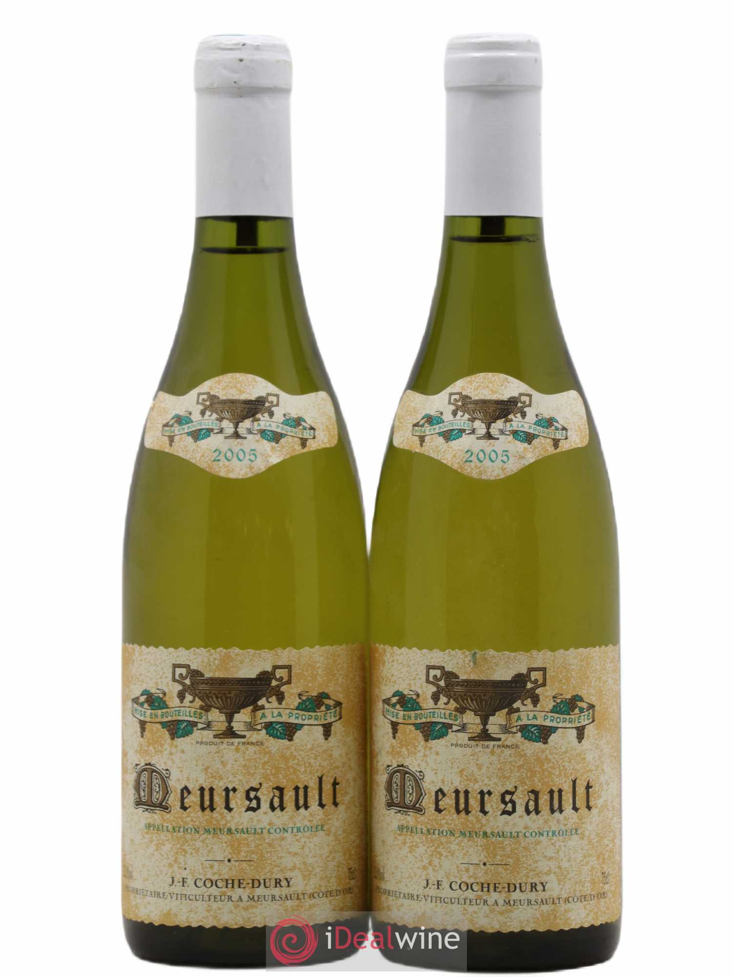 Meursault Coche Dury (Domaine) 2005 - Lot de 2 bouteilles - 0