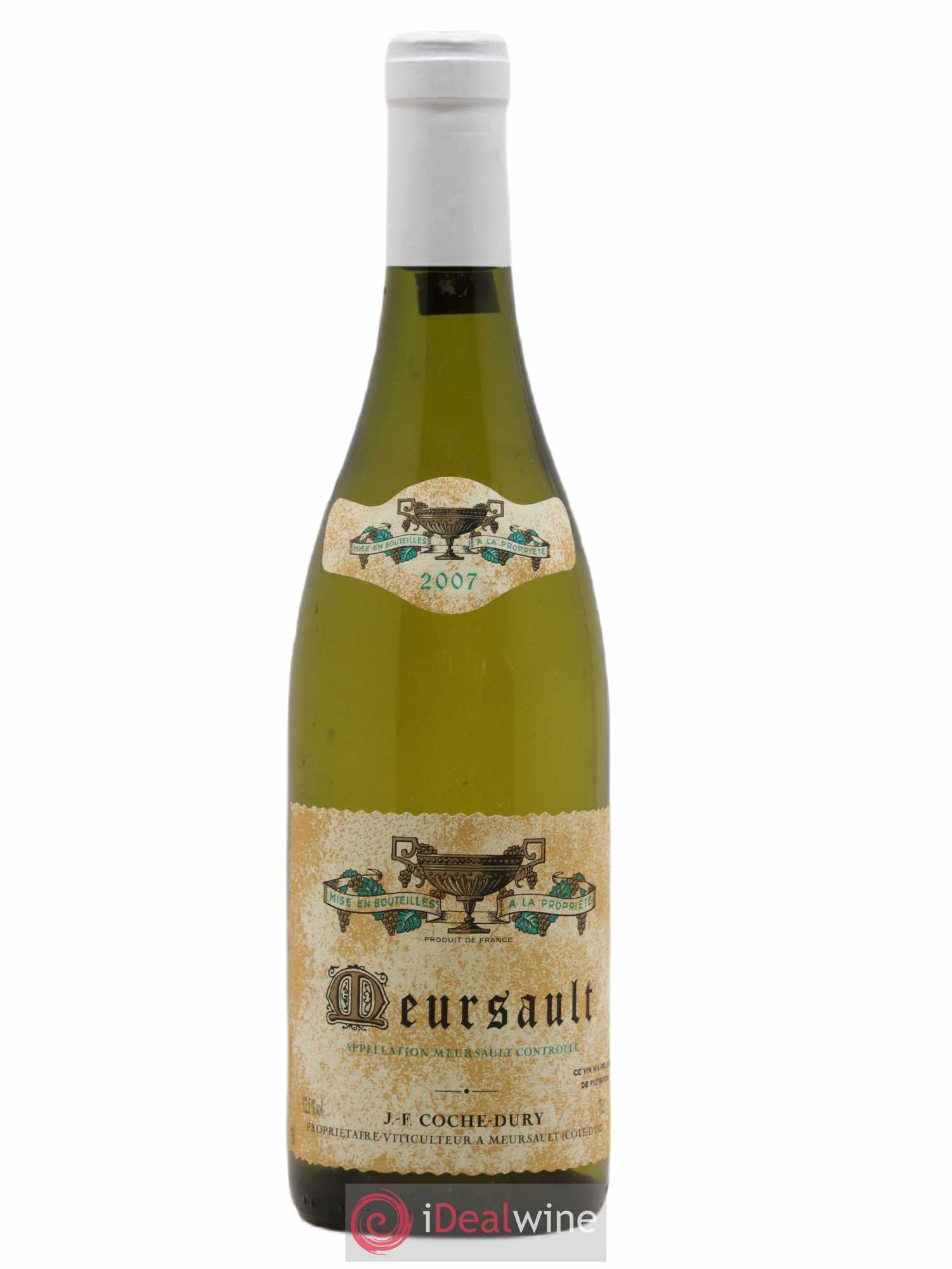 Meursault Coche Dury (Domaine) 2007 - Lot de 1 bouteille - 0